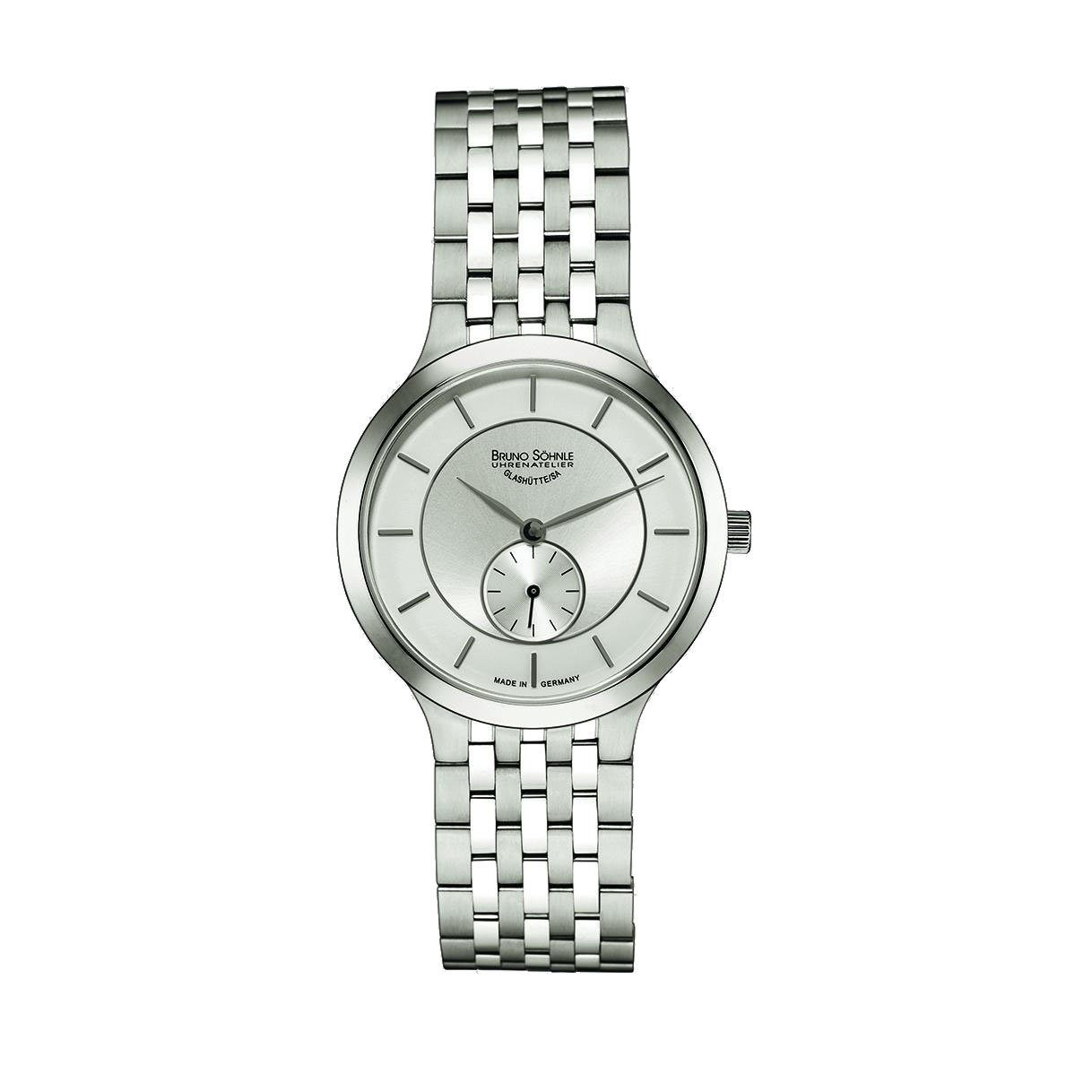 BRUNO SÖHNLE Quarzuhr Bruno Söhnle Glashütte 17-13136-242 Damenarmbanduhr Bravura II 345, (1-tlg)