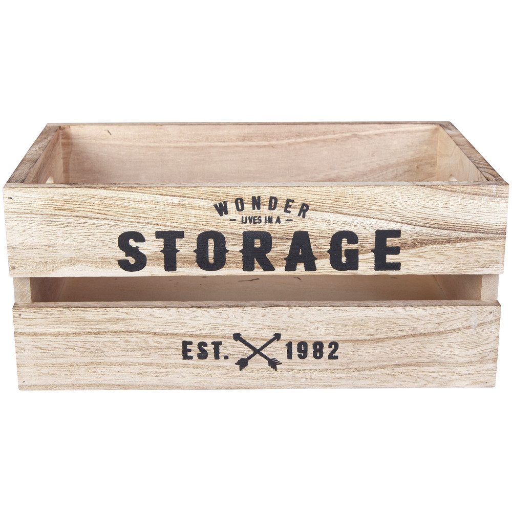 MICA Aufbewahrungsbox Dekokiste - aus Holz günstig online kaufen
