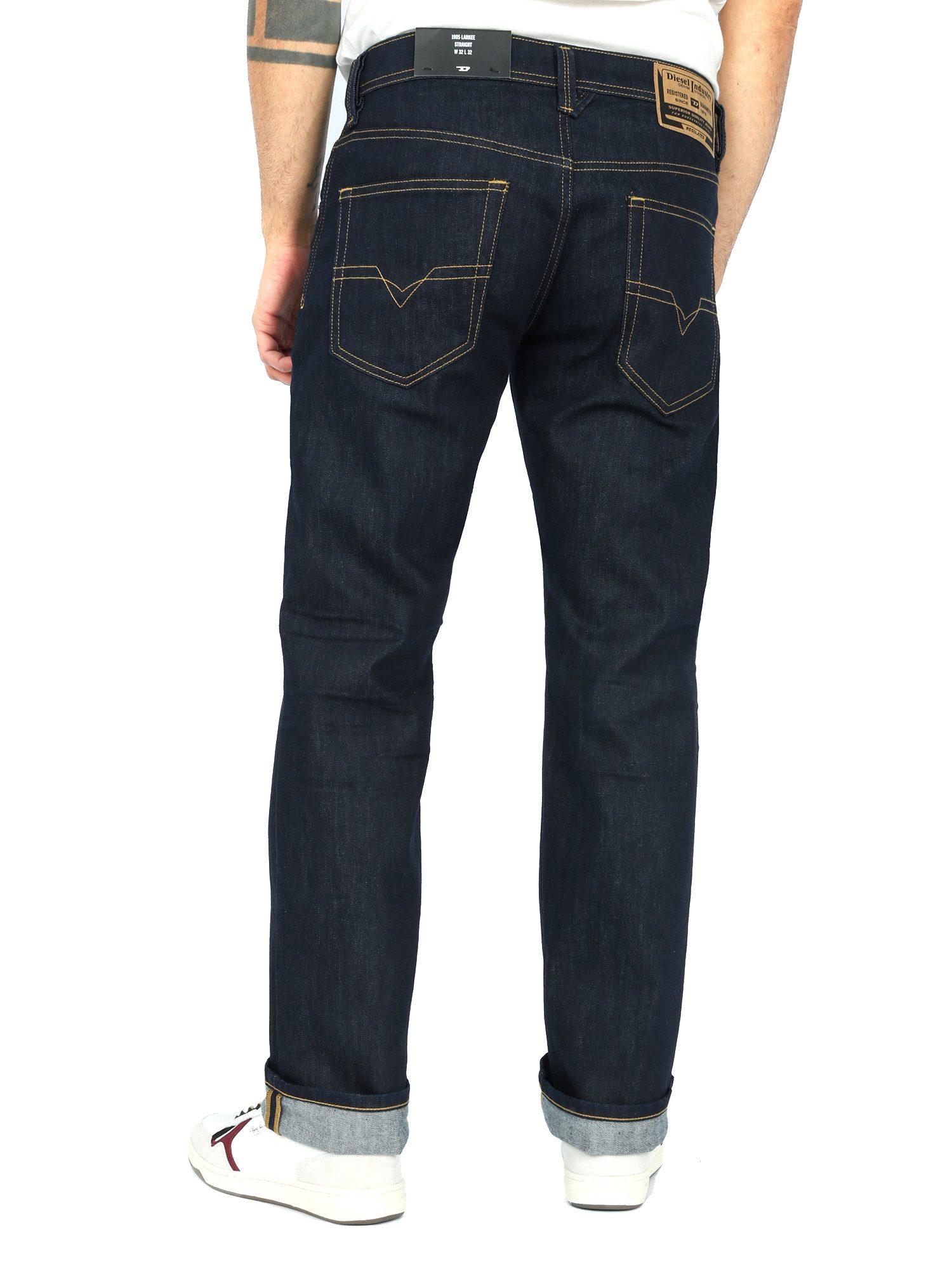 Diesel Straight-Jeans Regular Fit, gerade Beinform günstig online kaufen