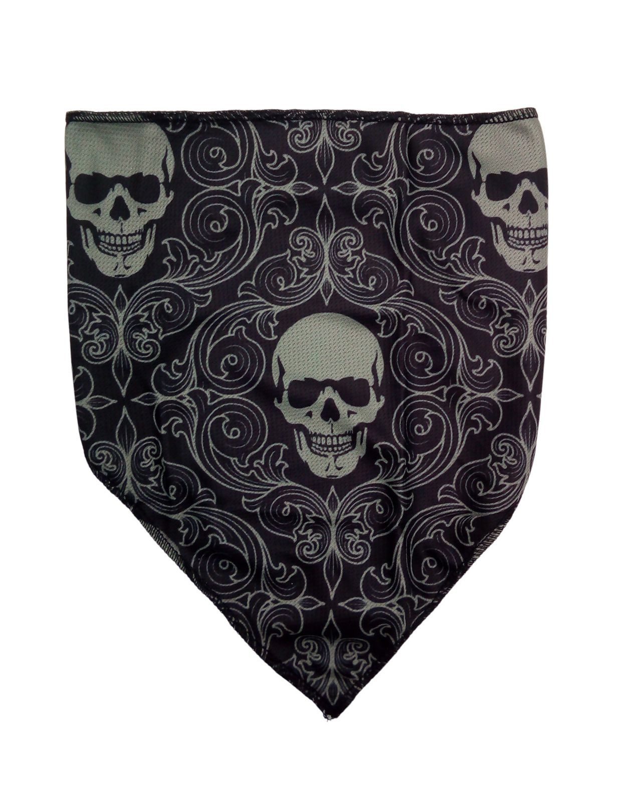 BURI Multifunktionstuch Multifunktionstuch Totenkopf Halstuch Mundtuch Dreieckstuch Kopftuch