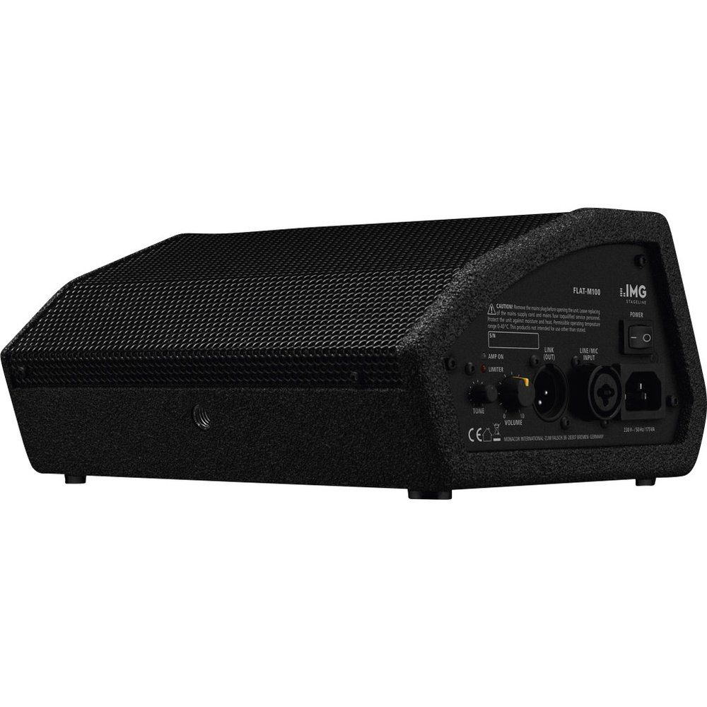 IMG Monitor-Lautsprecher 100 STAGELINE StageLine FLAT-M100 Lautsprecher Aktiver 10 Zoll IMG cm 4