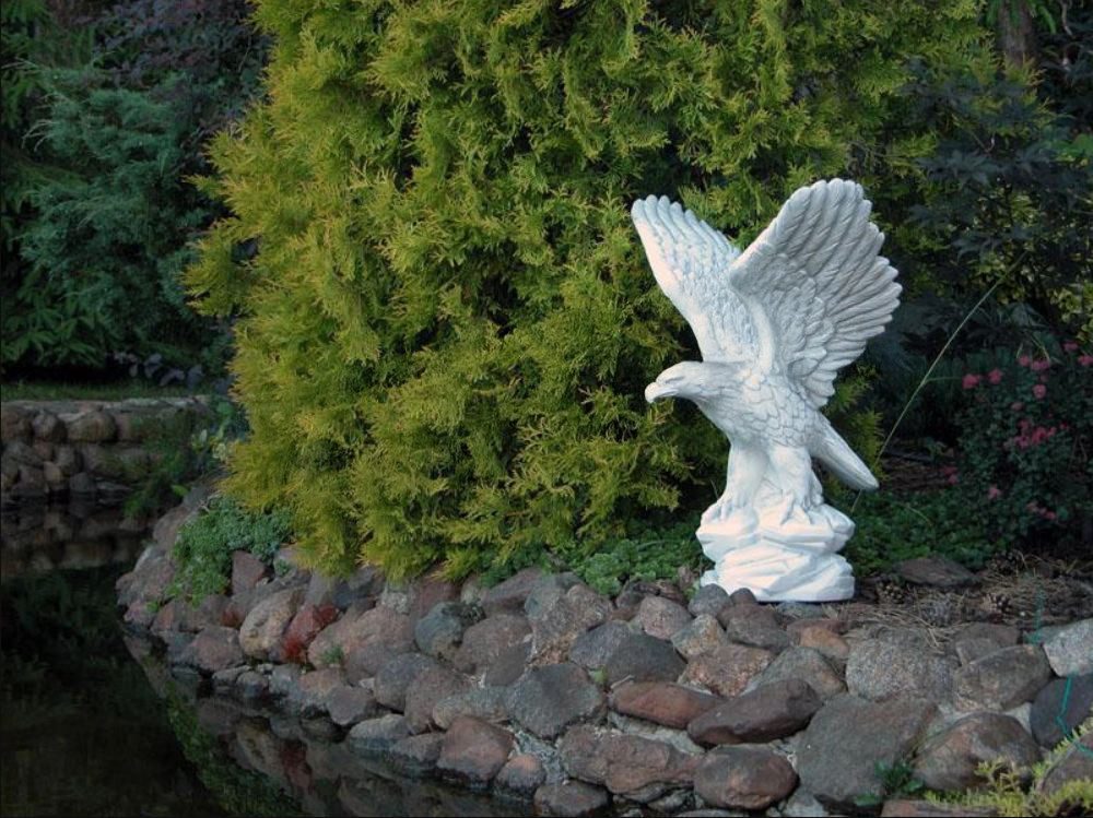 Skulptur Figur Adler Garten Statue Skulptur Skulpturen Figuren Statuen Deko