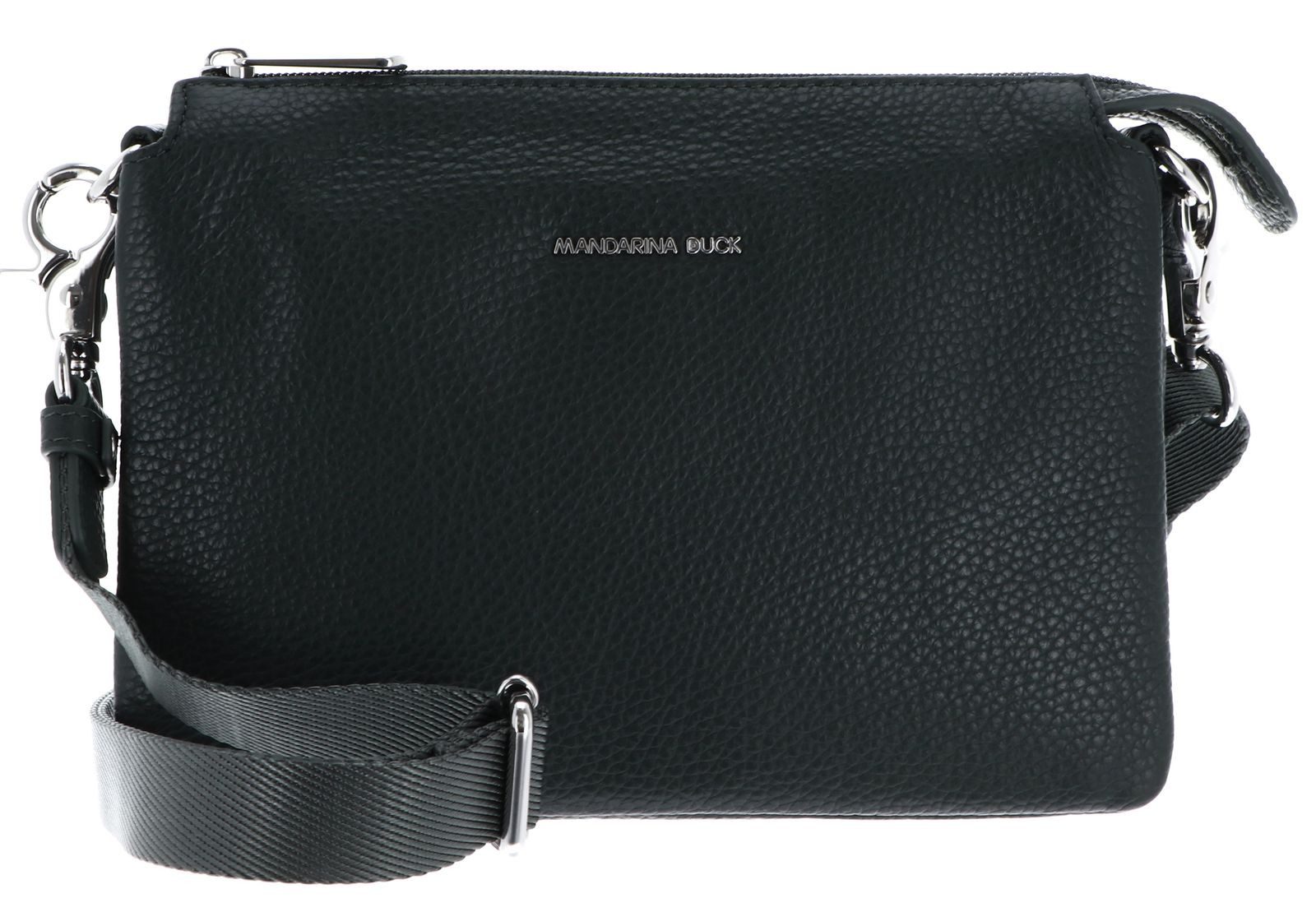 Mandarina Duck Umhängetasche Crossbody Bag, aus echtem Rindsleder