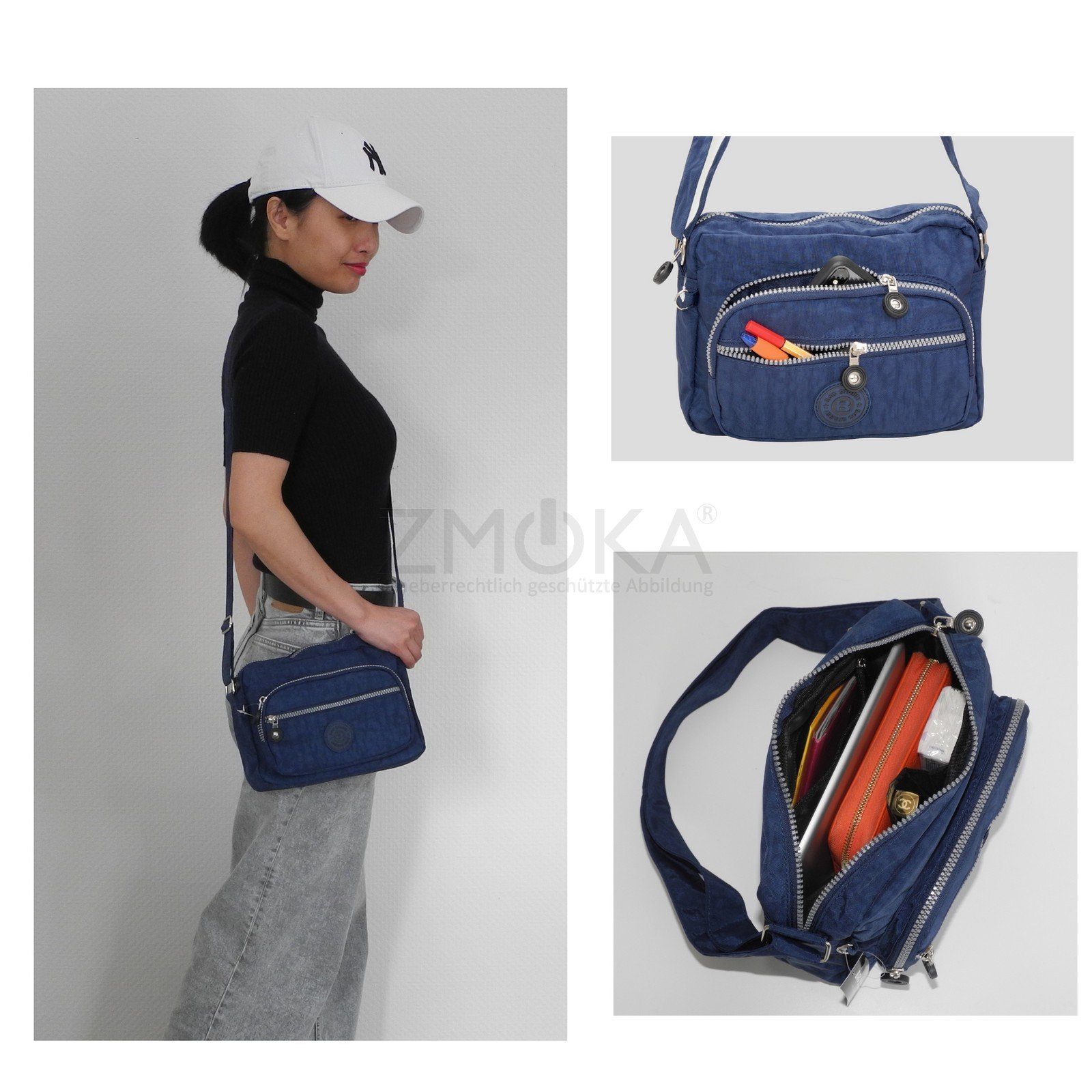 BAG - Navy Street Crossbody Umhängetasche Bag Bag Stofftasche Auswahl Umhängetasche STREET