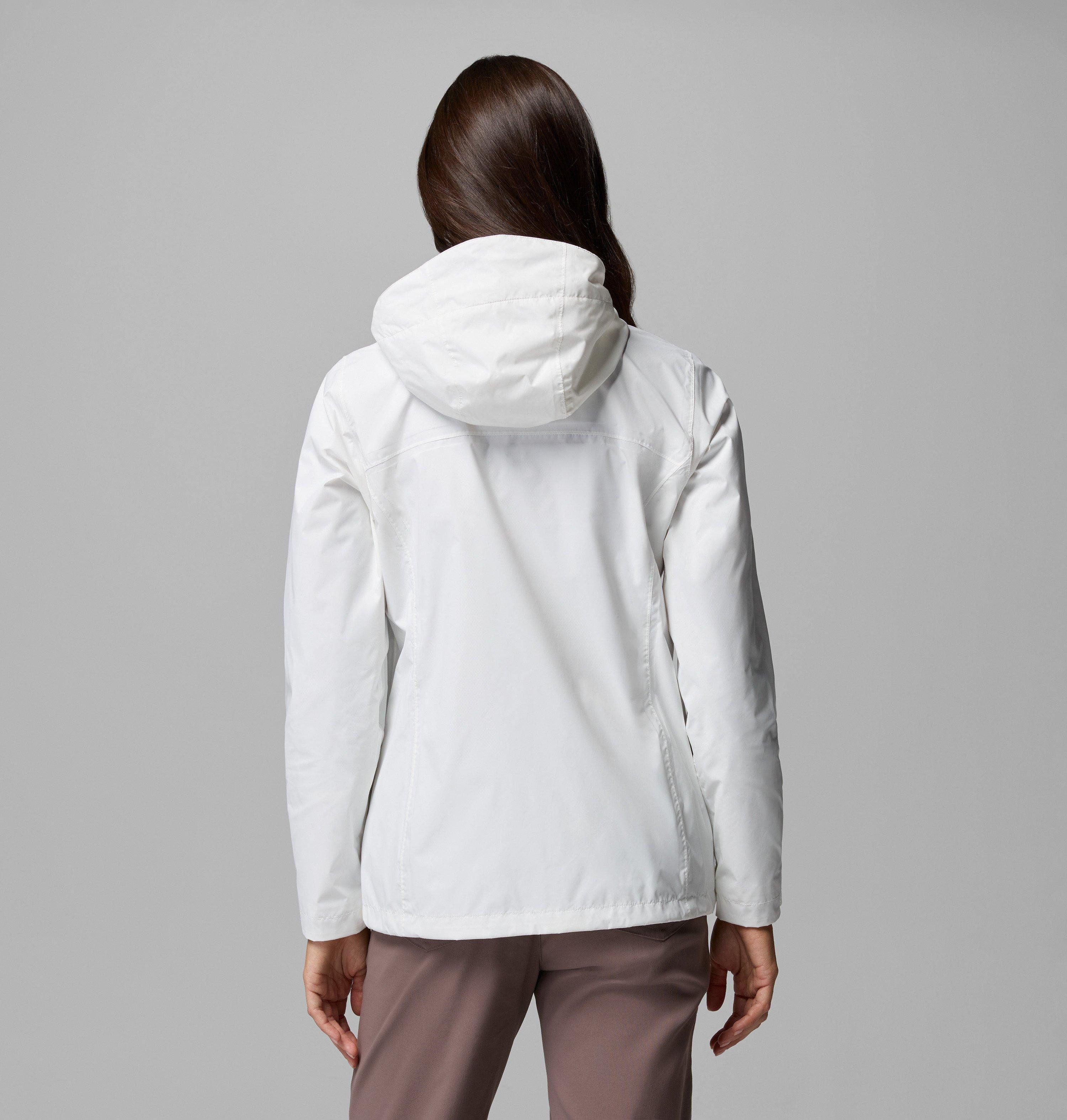Columbia Regenjacke Arcadia II Jacket wasserdicht, winddicht, mit Reißverschluss, aus Nylon und Polyester – Bild 4 von 5