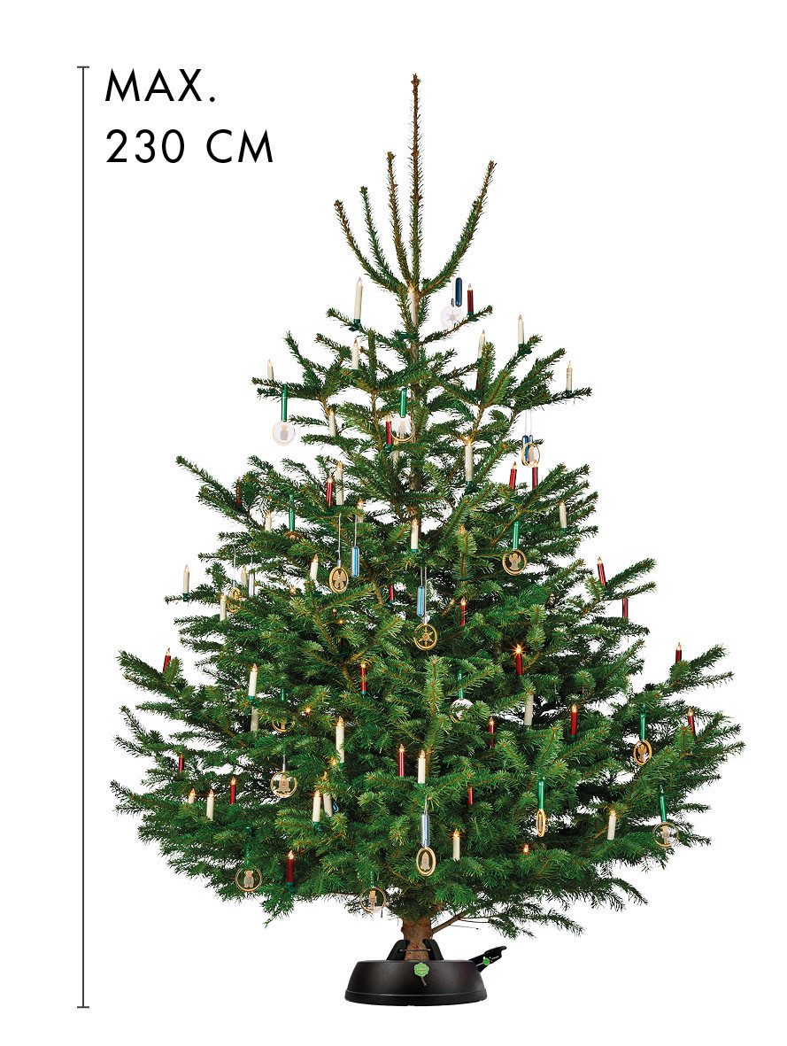 Krinner Christbaumständer KRINNER Green Line Comfort Grip S (1-tlg), Original-Rundum-Einseil-Technik