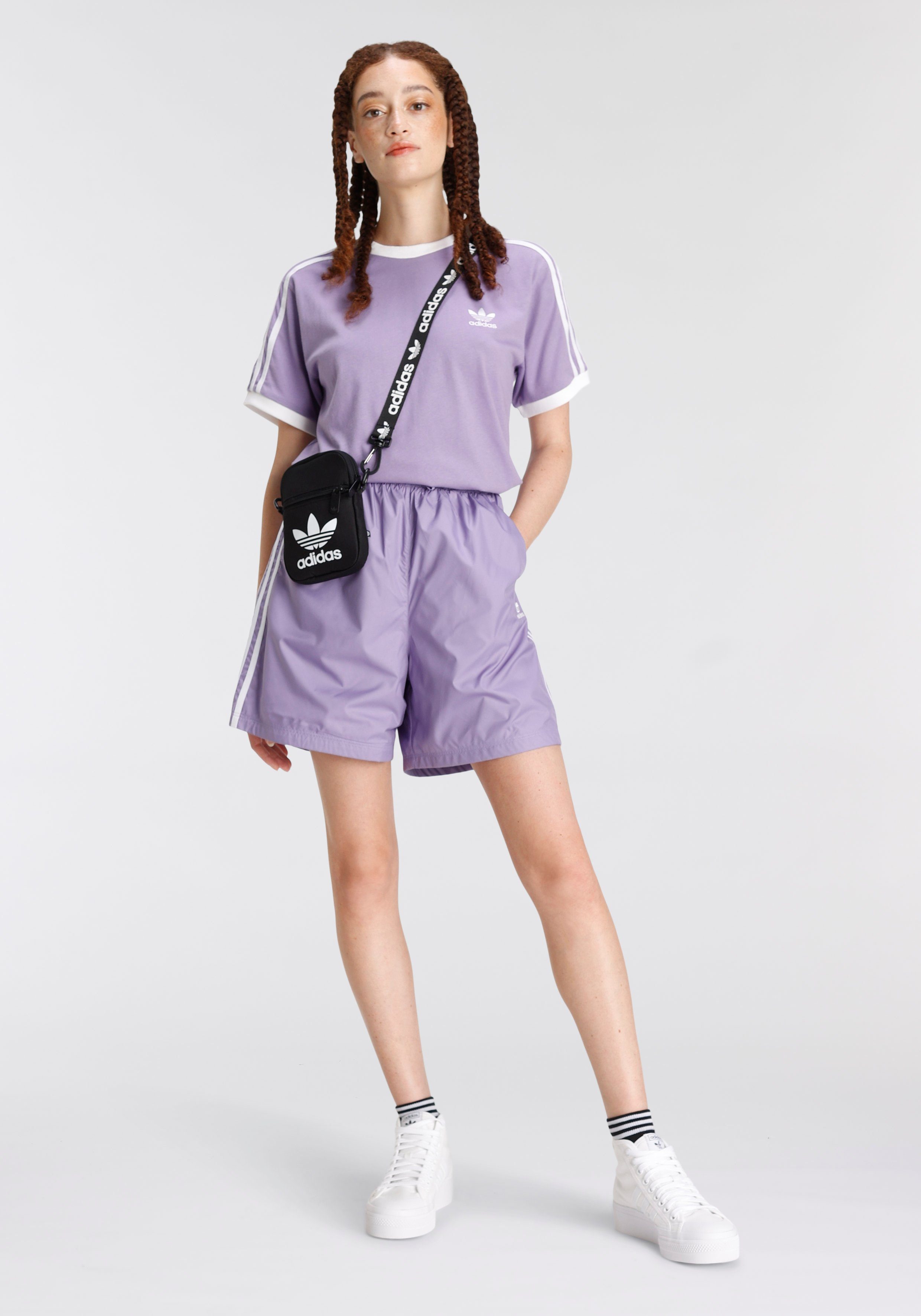 adidas Originals (1-tlg) CLASSICS ADICOLOR Magic Lilac Shorts RIPSTOP