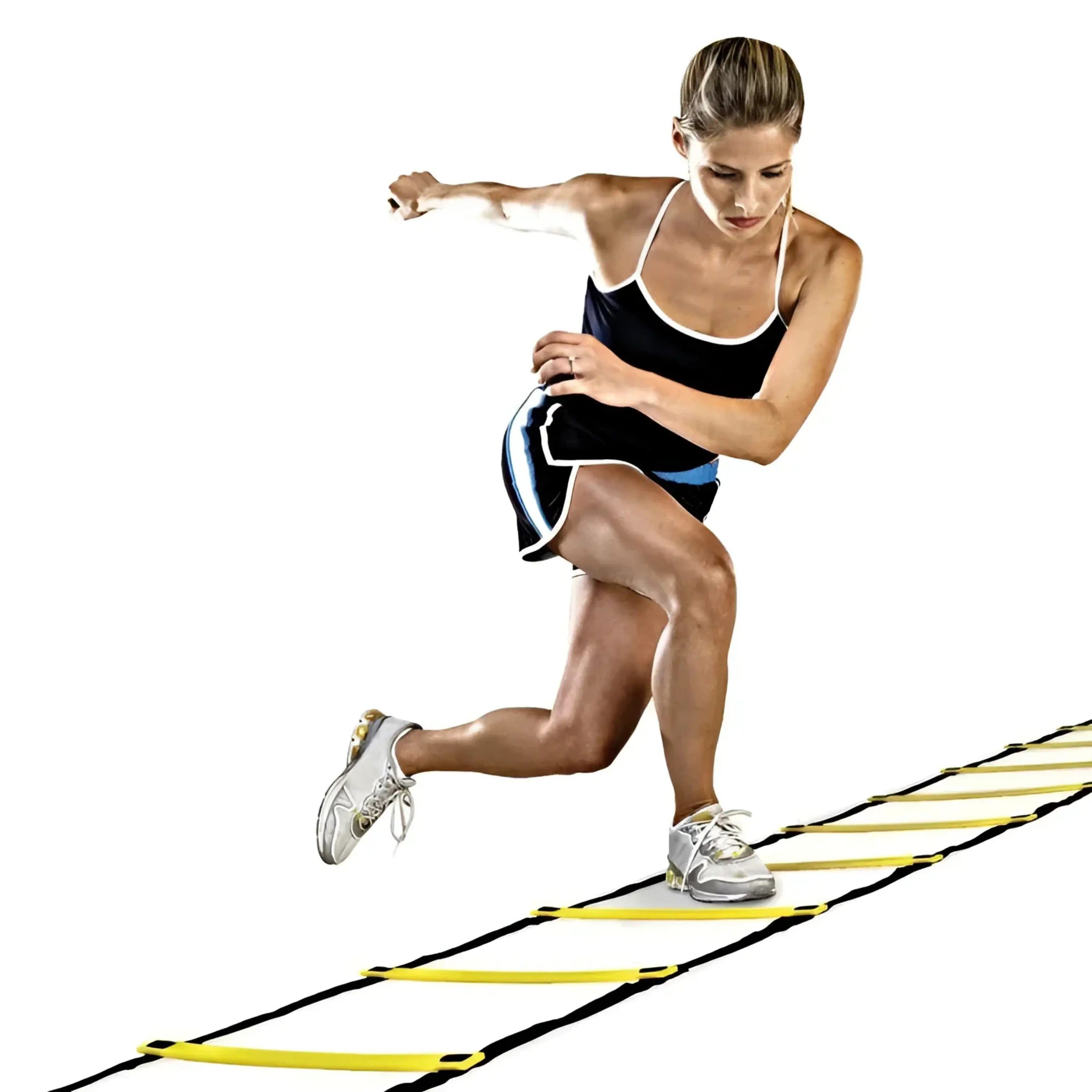 Sport-Knight® Koordinations-Trainingssystem Agility Leiter verstellbar – 9 m Koordination & Schnelligkeit