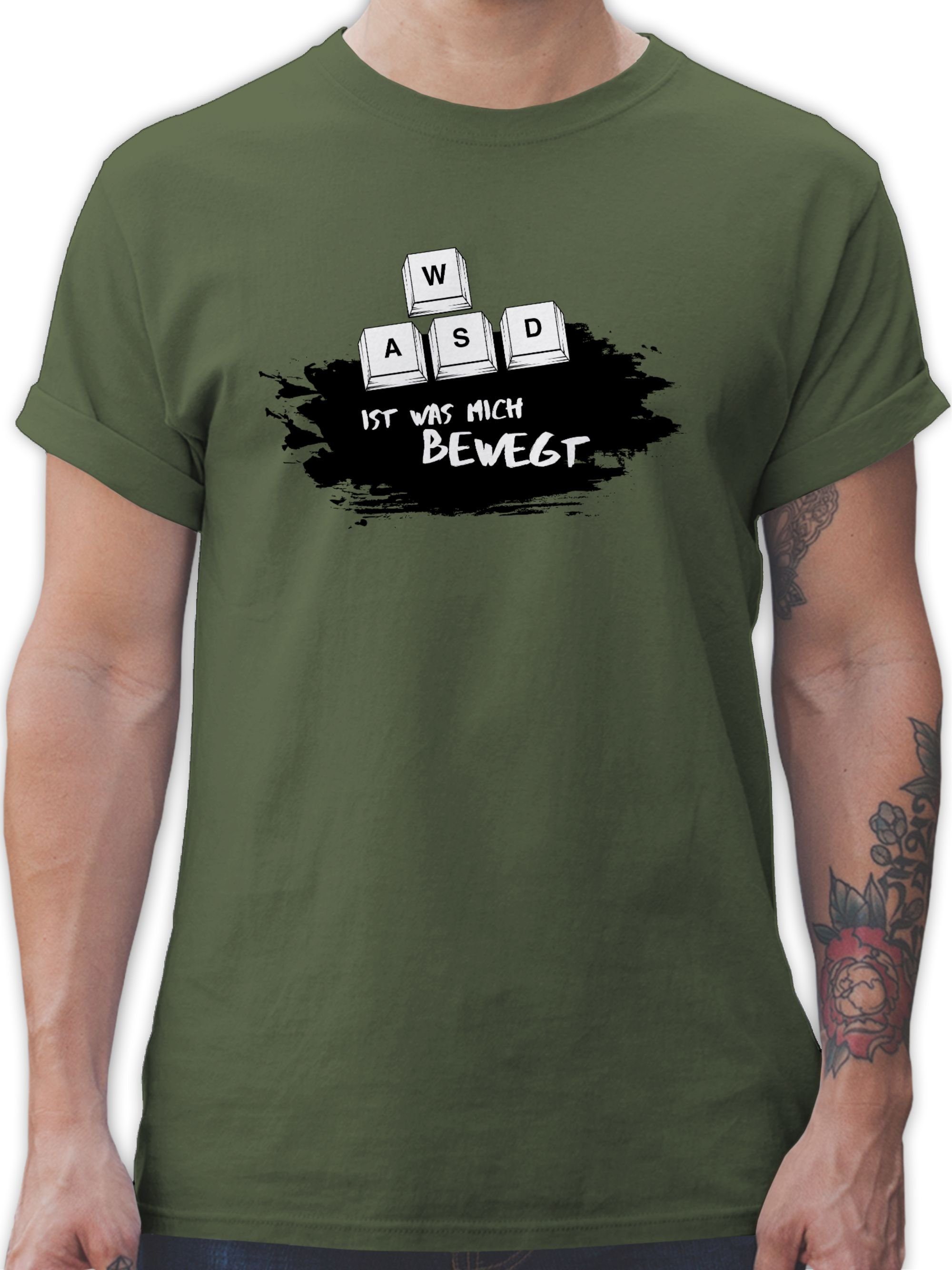 Shirtracer T-Shirt WASD ist was mich günstig online kaufen