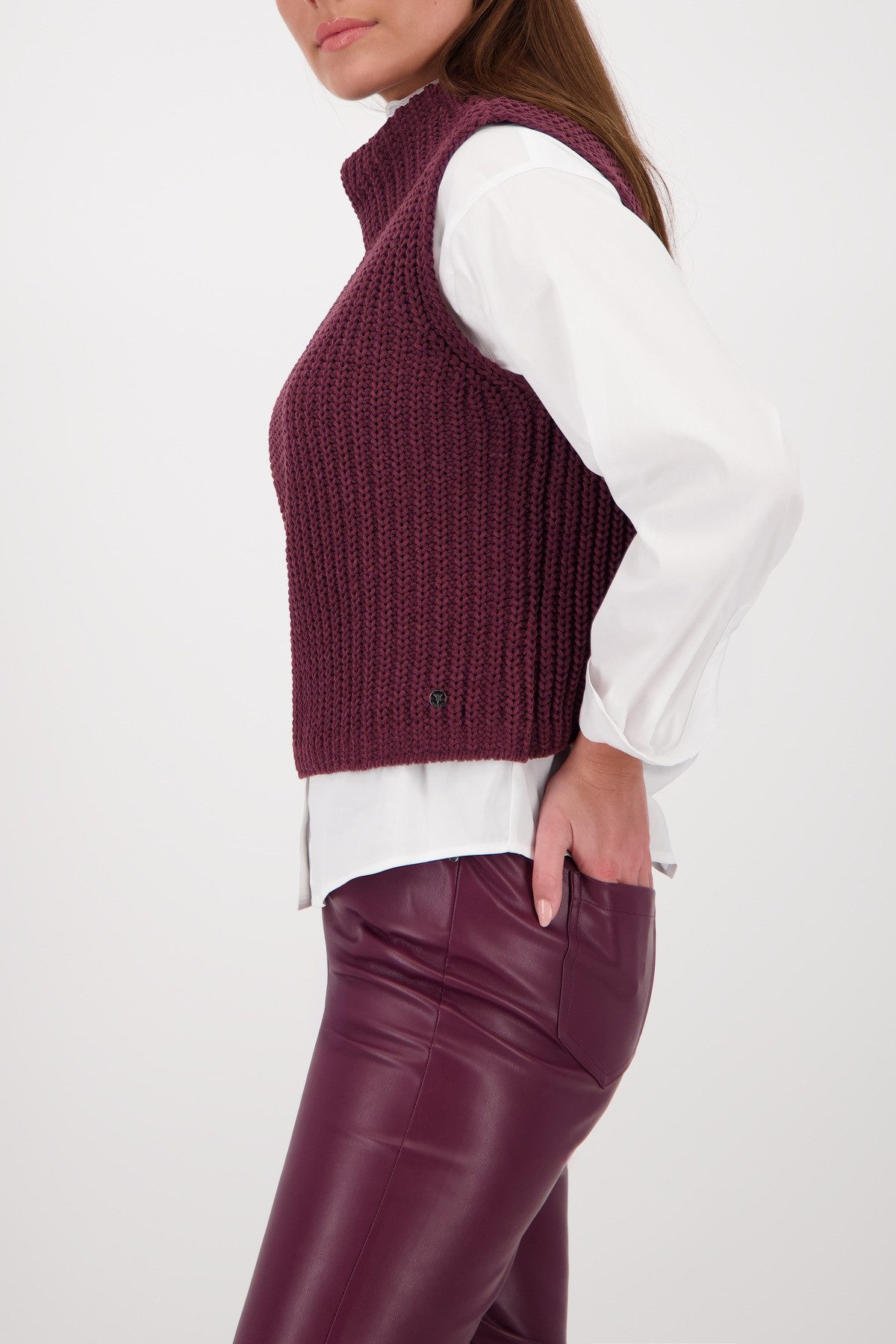 Monari Kurzarmpullover günstig online kaufen