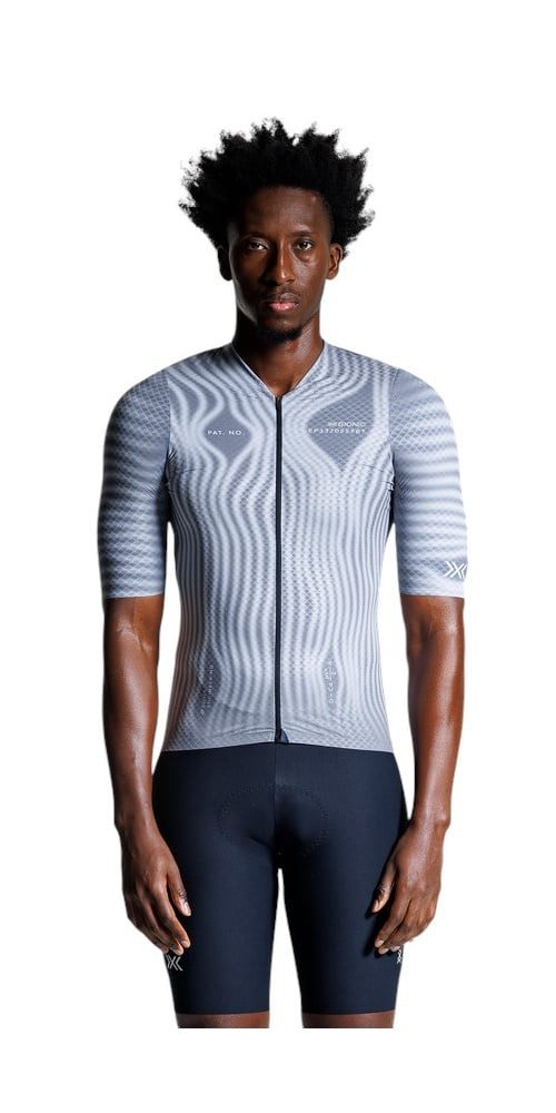 X-Bionic T-Shirt Fahrrad-Shirt Corefusion Ultimate Jersey (Front-Reißverschluss, dreier