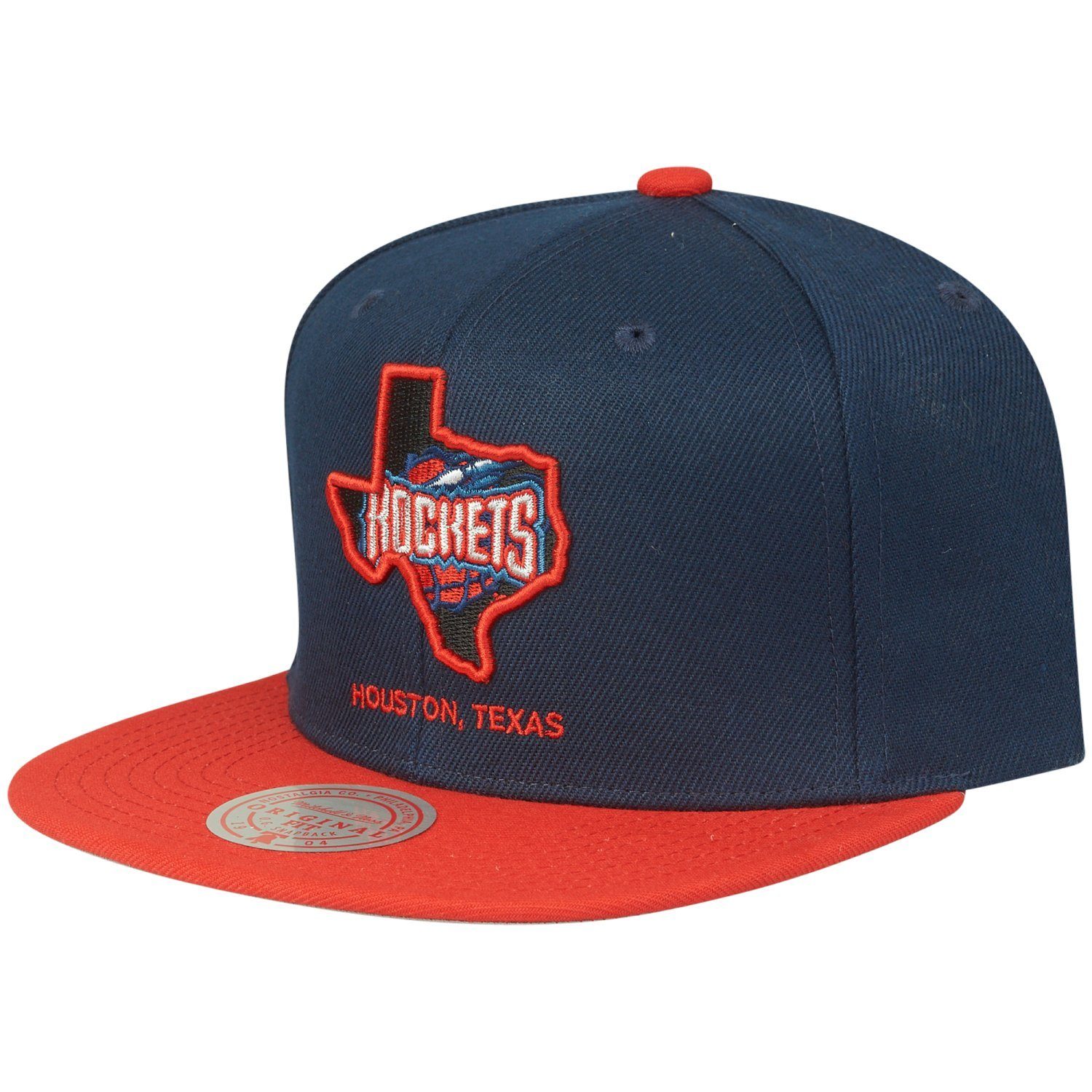 Mitchell & Ness Snapback Cap TEAM INSIDER Houston Rockets