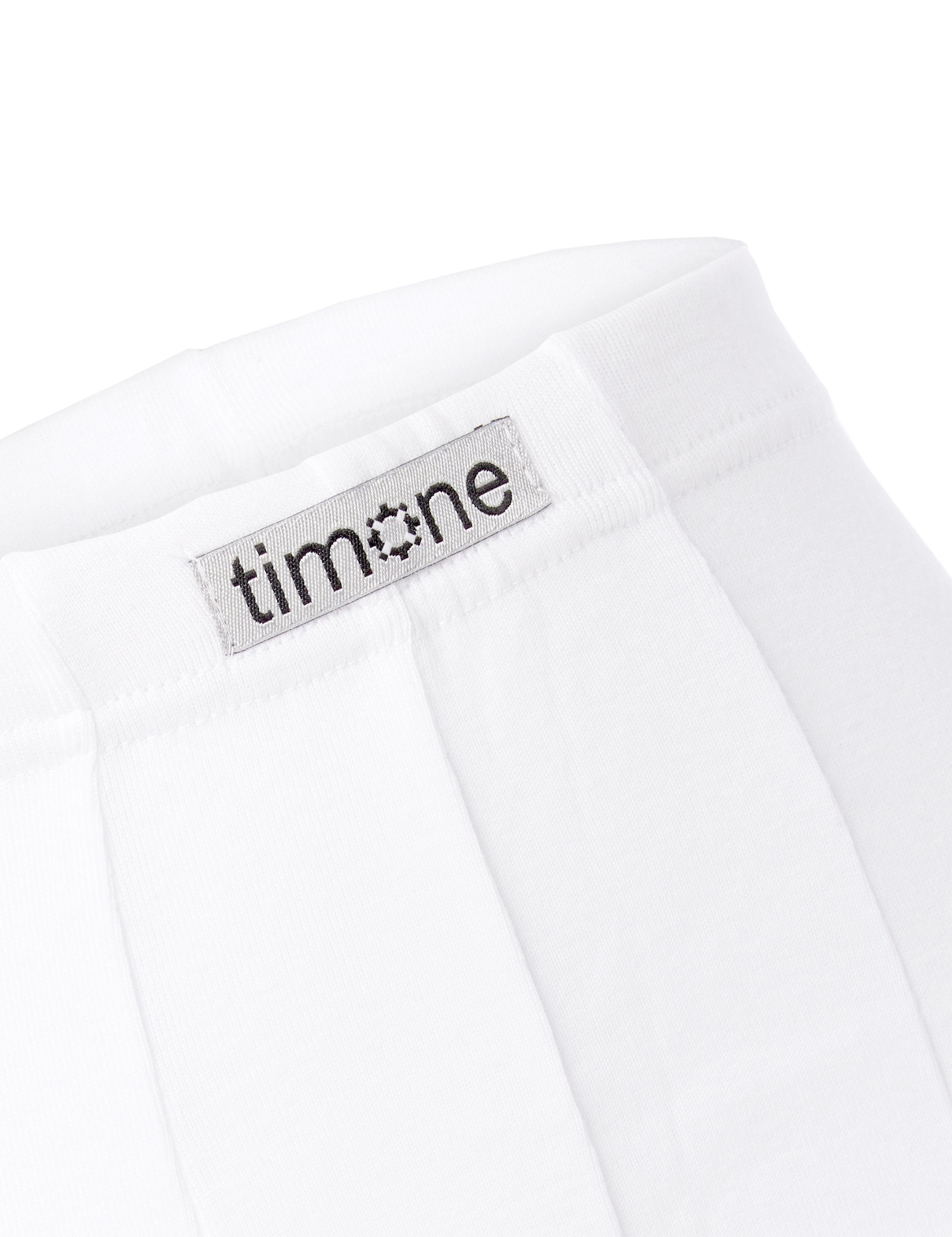 2-pack Weiß Timone TI30-128 Lange Unterhose Lange Jungen (1-St) Pack) (2er Unterhose