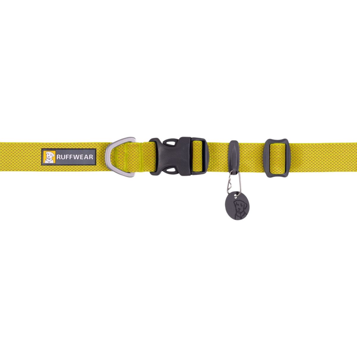 Ruffwear Hunde-Halsband Hundehalsband Hi & Light Lichen Green