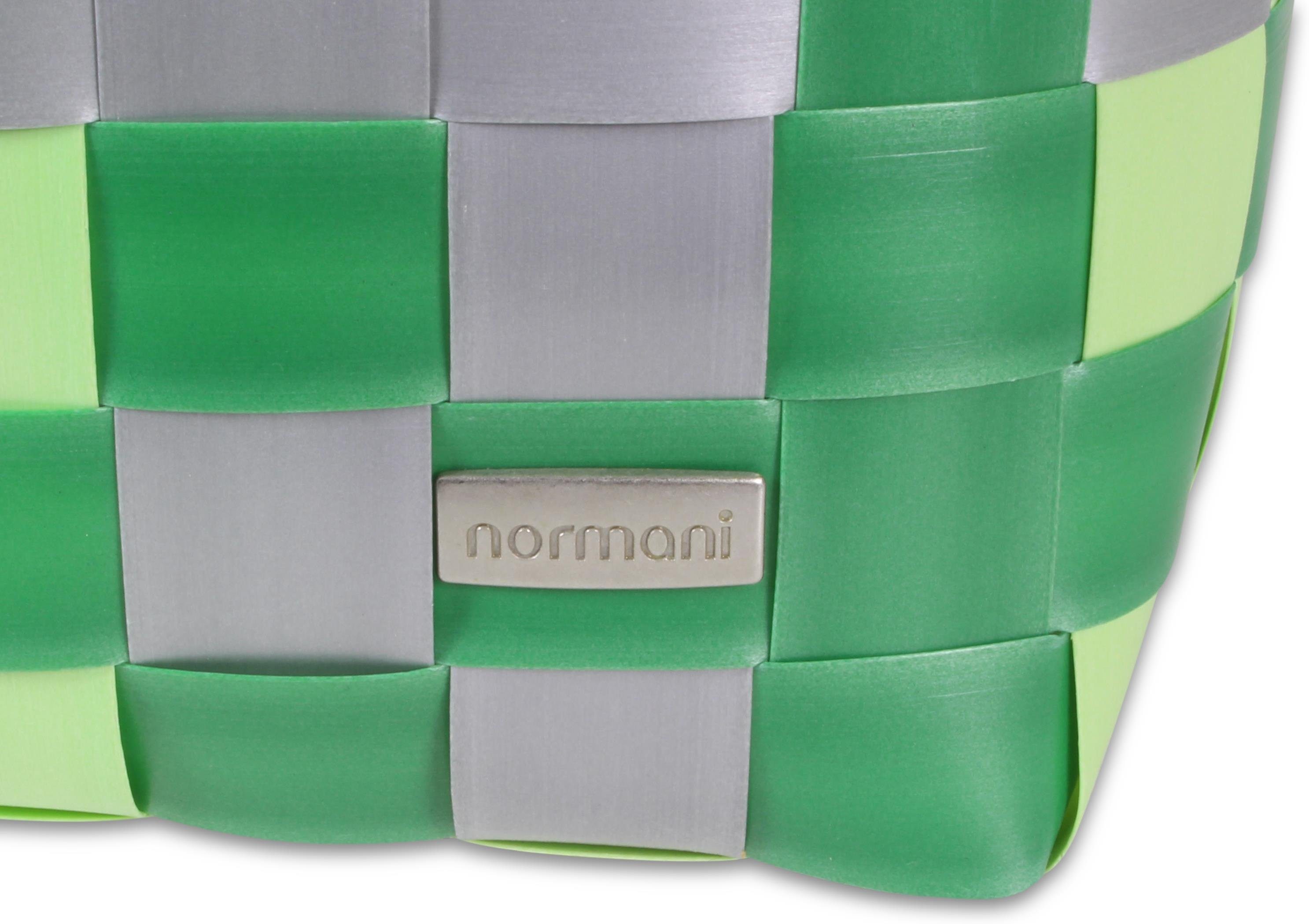 normani Einkaufskorb Einkaufskorb Einkaufstasche Flechtkorb Material l, aus pflegeleichtem aus Forest Kunststoff, 20