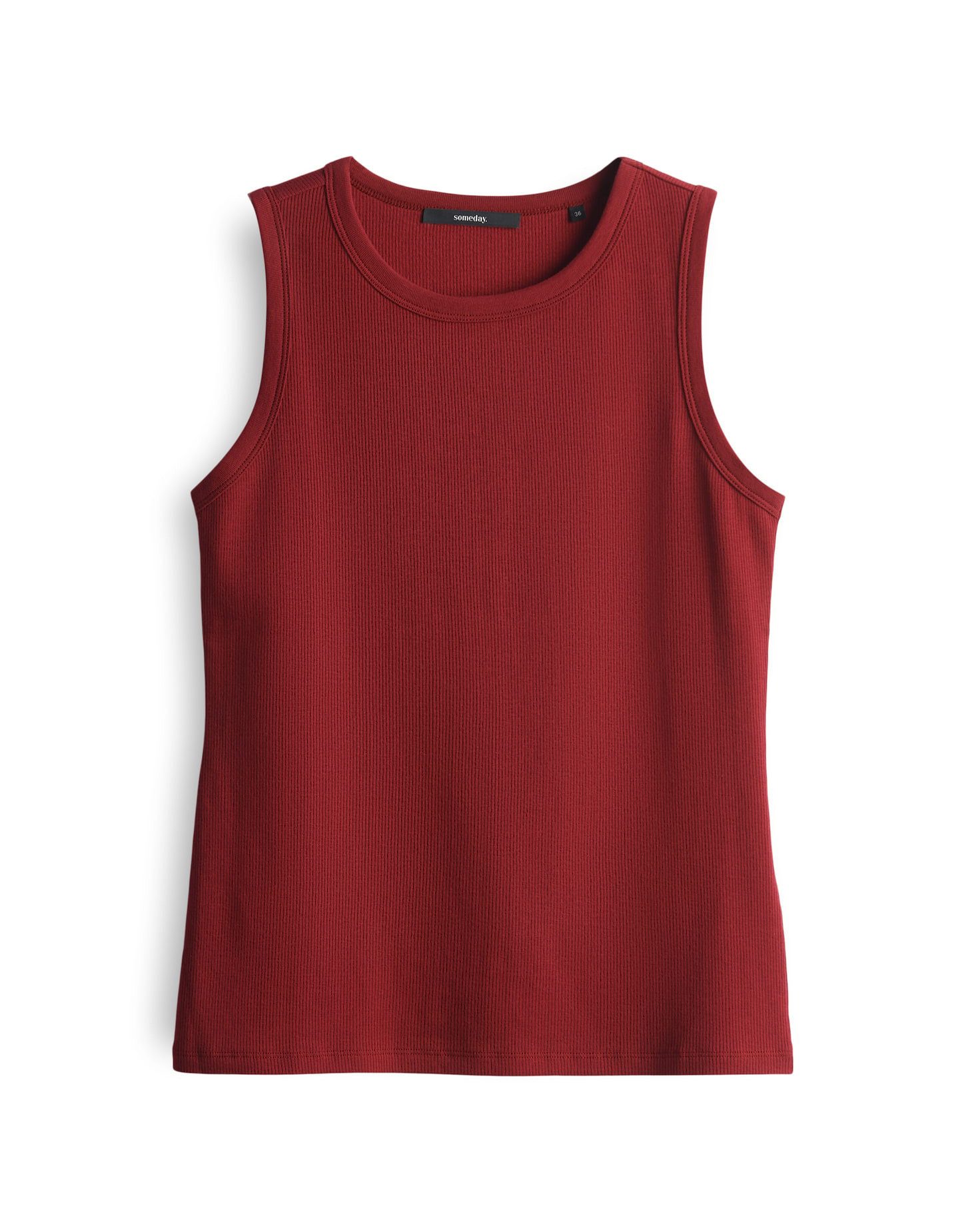 someday Tanktop Geripptes Top KLEANNE Slim aus BCI Cotton Mix günstig online kaufen