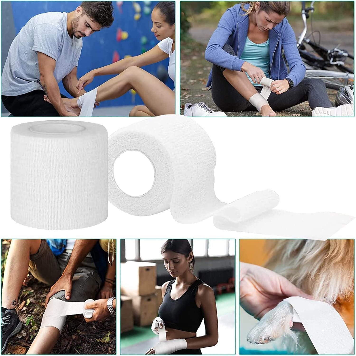 LuxusKollektion Bandagierunterlage Selbstklebender Verband Pferd 9x5cmx4,5m elastisch atmungsaktiv