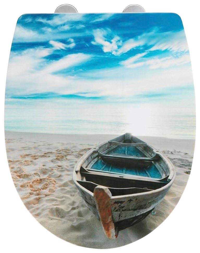 WENKO WC-Sitz Boat High Gloss (1-St), günstig online kaufen
