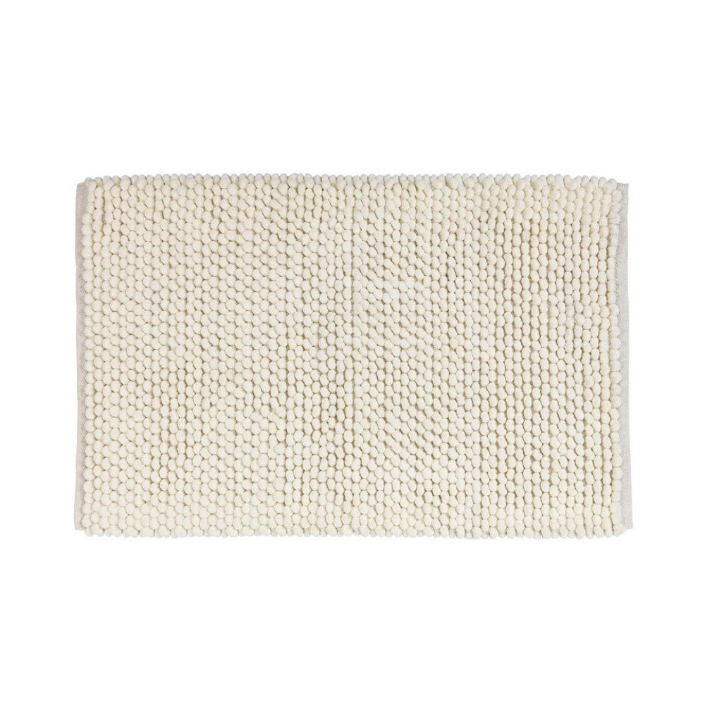 WENKO Badematte Badteppich Badvorleger, rutschhemmend beschichtet, fußbodenheizungsgeeignet, Polyester, Rechteckig, hohe Feuchtigkeitsaufnahme