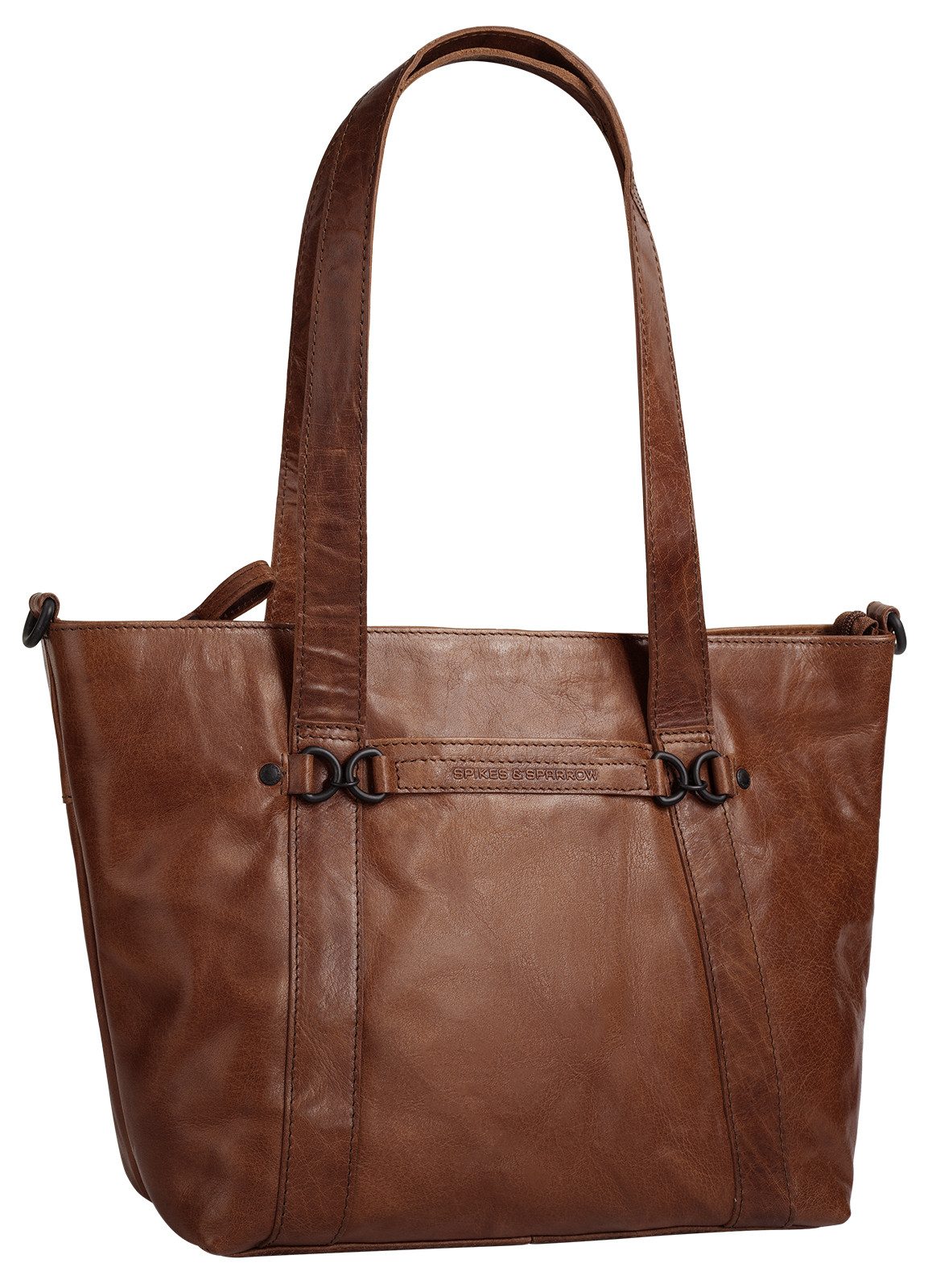 Spikes & Sparrow Shopper, echt Leder