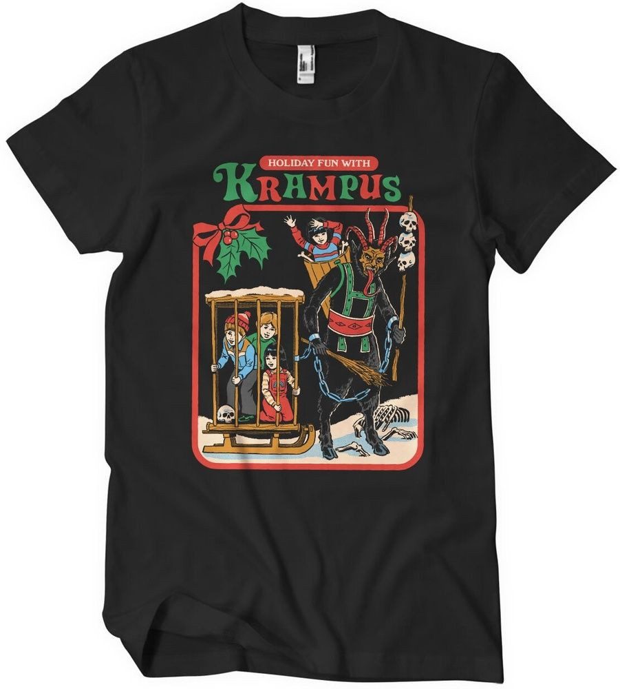 Steven Rhodes T-Shirt Fun With Krampus Big Tall T-Shirt