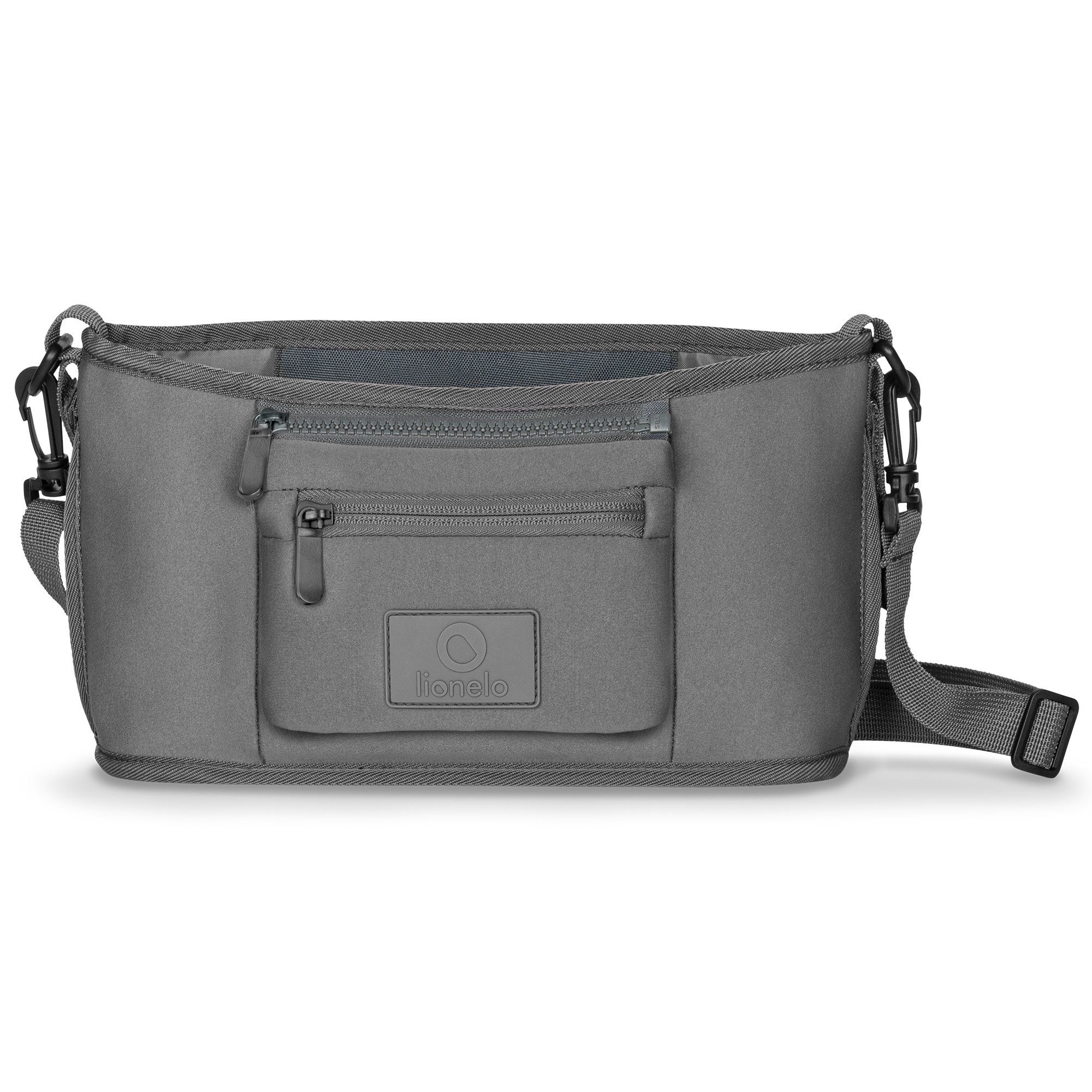 lionelo Kinderwagen-Tasche LITTLE CUBE, Zwei Fächer für FlaschenVerstärkter Bodenwasserabweisendes Material