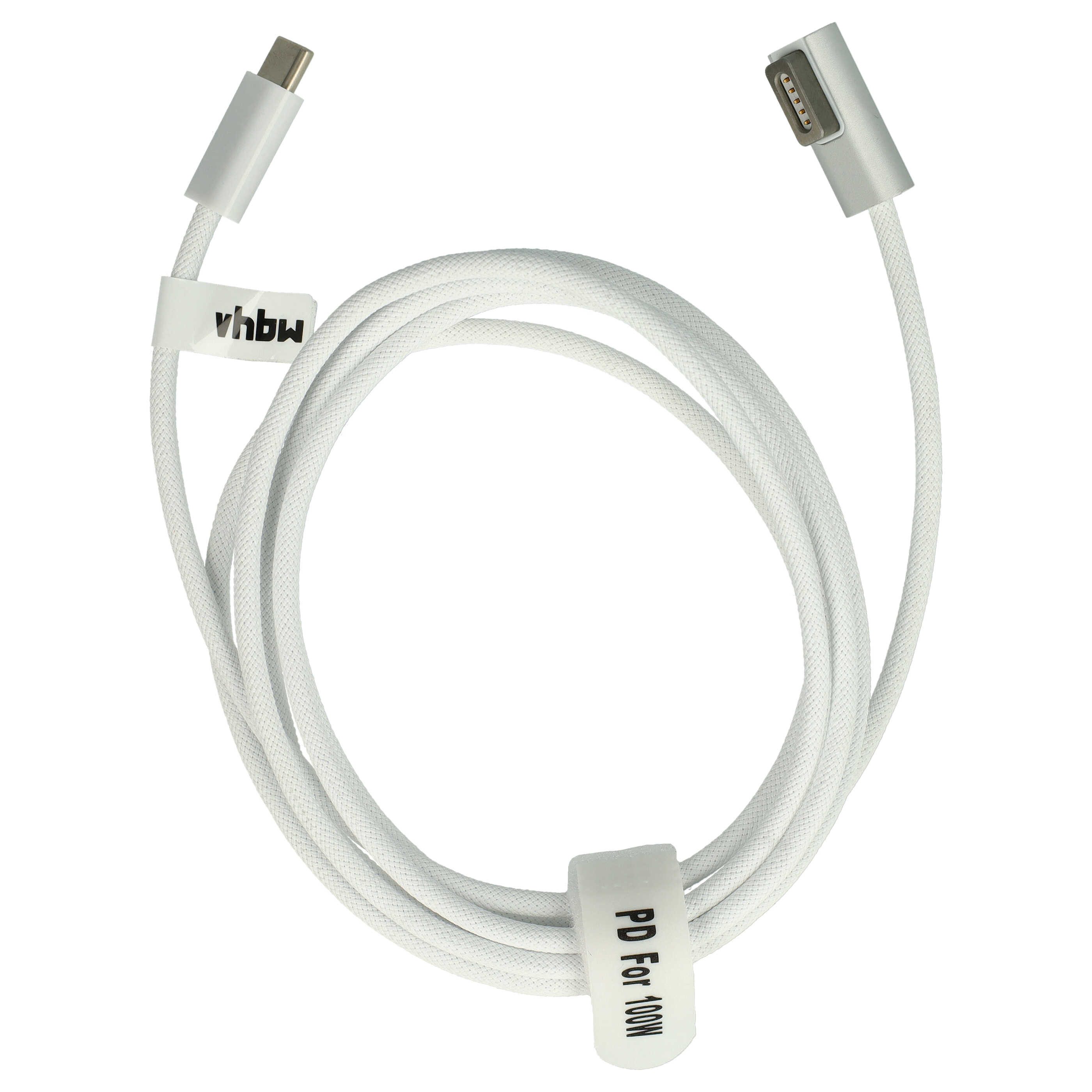 vhbw passend für Apple MacBook Air 11", 13" Notebook Notebook-Adapter USB Typ C Männlich,Usb Type C, Magsafe 1 Männlich, Tragbar