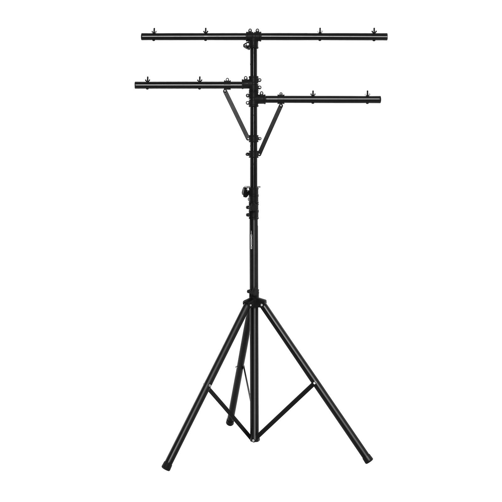 KOMFOTTEU Lampenstativ (höhenverstellbarer Lichtstativ mit Traversensystem)