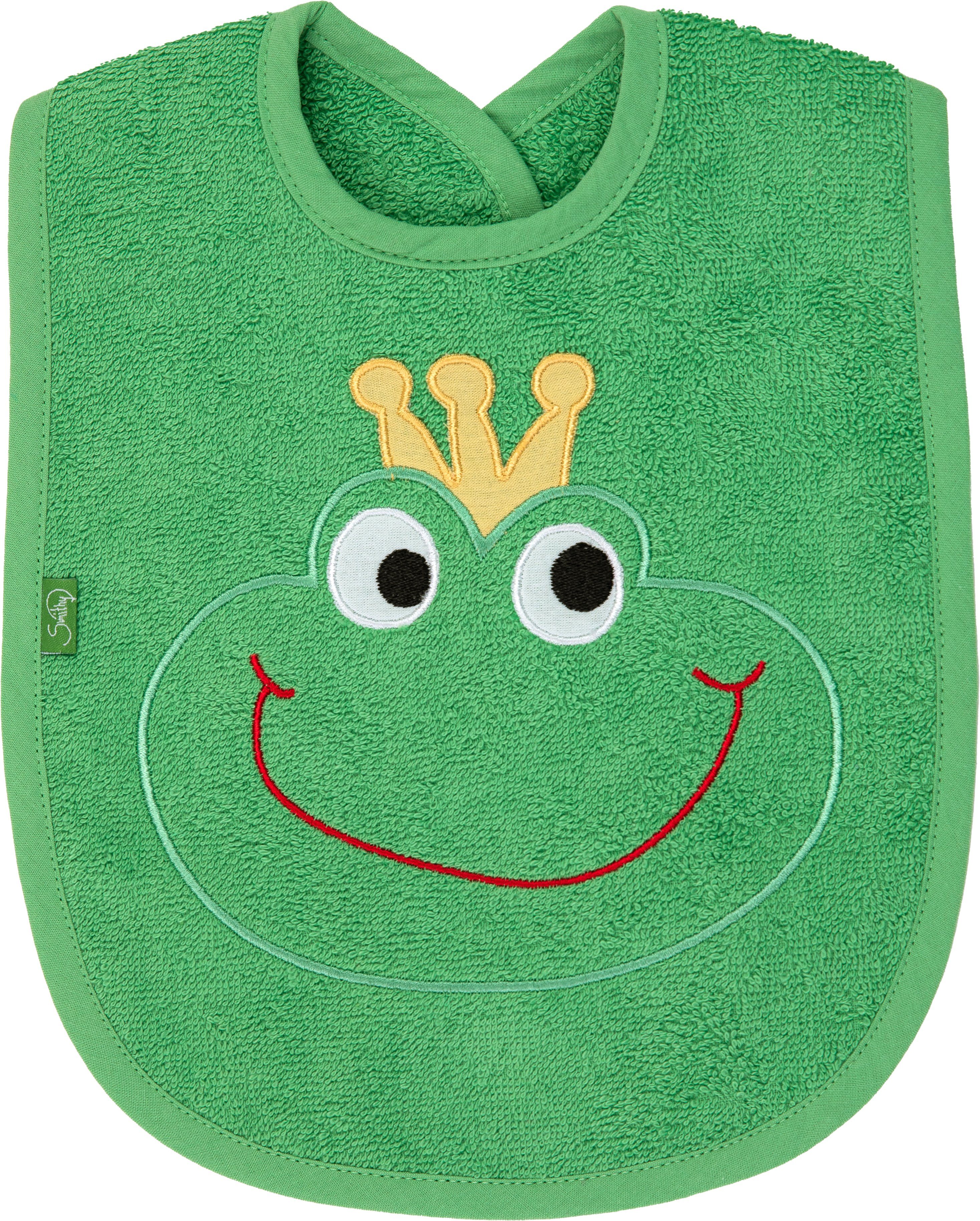 (1-St), Smithy Europe Babylatz made Frosch, Lätzchen in