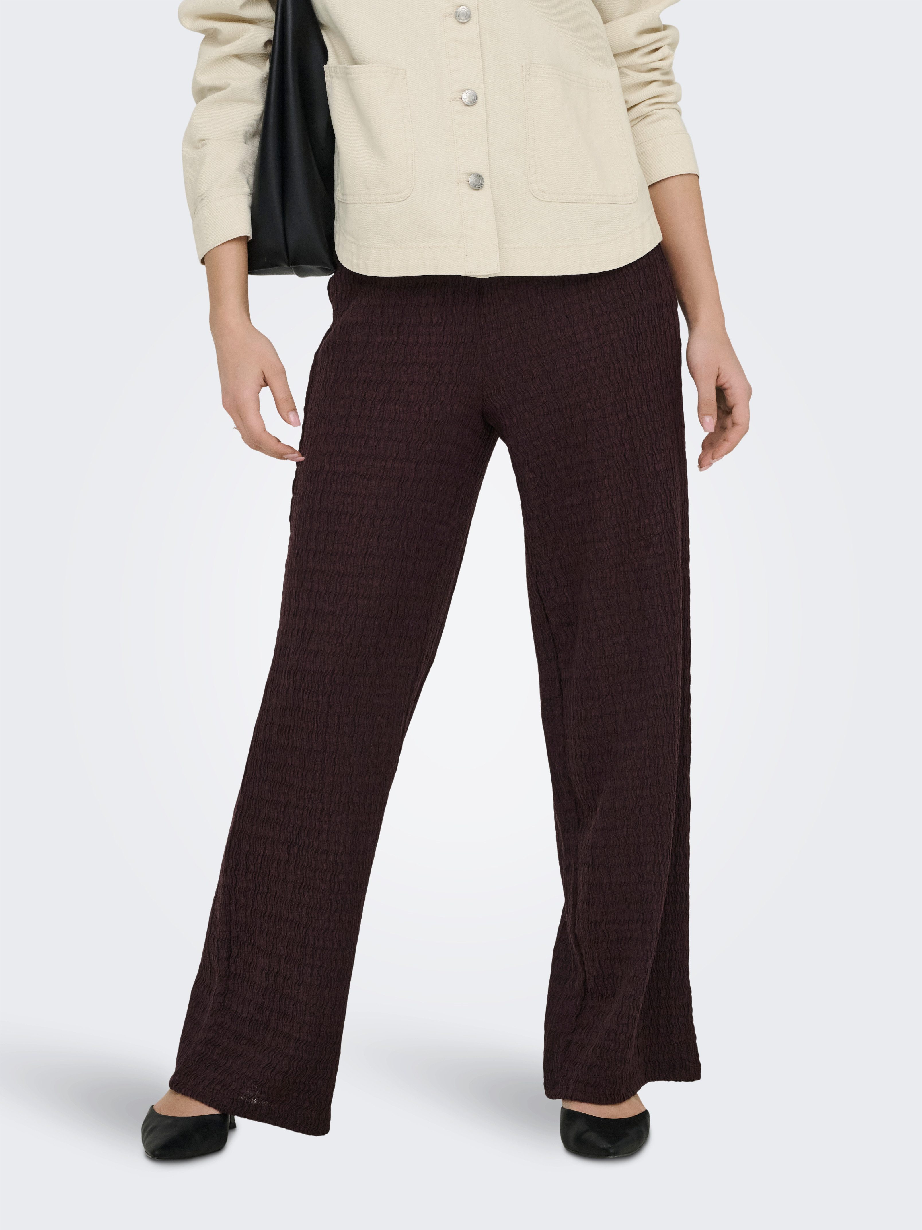 ONLY Schlupfhose ONLILSE PANT STRUCTURE JRS NOOS Kunstfaser, regular fit günstig online kaufen