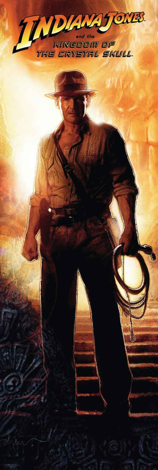Close Up Poster Indiana Jones Poster Kingdom of the Crystal Skull 53 x 158
