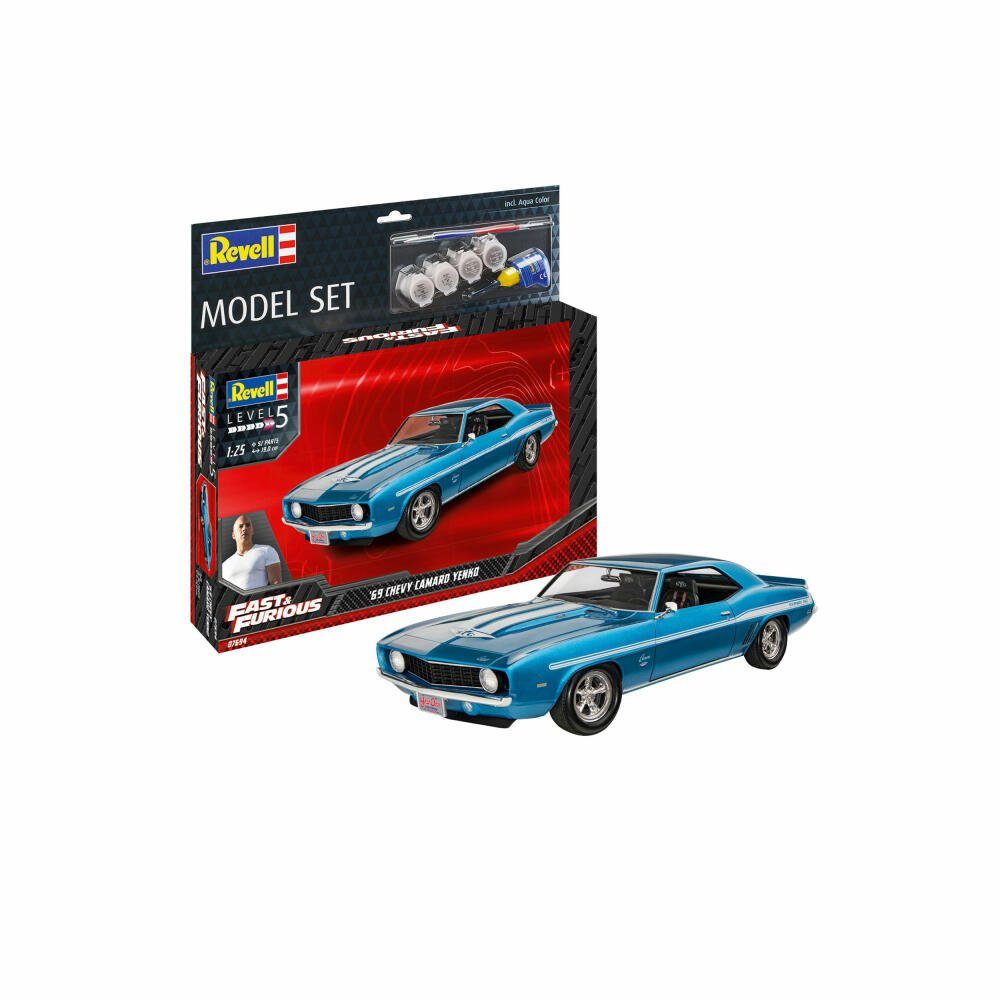 Revell® Modellbausatz Fast & Furious 1969 Chevy Camaro Yenko, Maßstab 1:25