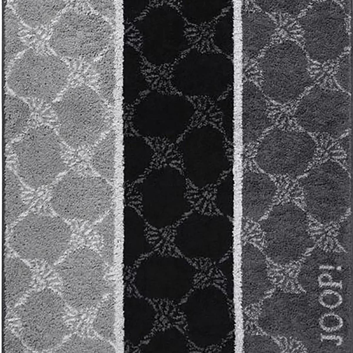 JOOP! Handtuch 2 Stück Joop! Handtuch 1657-97 Cornflower Stripes Schwarz 50x100, Walkfrottier (2-St), 100% Baumwolle