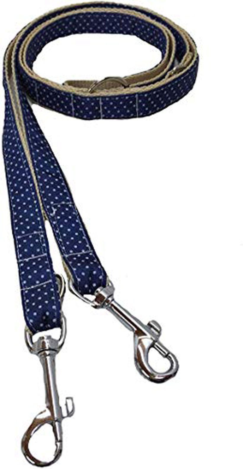 Steinnacher Bärbel Hundeleine Leine Dotti Pünktchen blau Gr. M, Nylon
