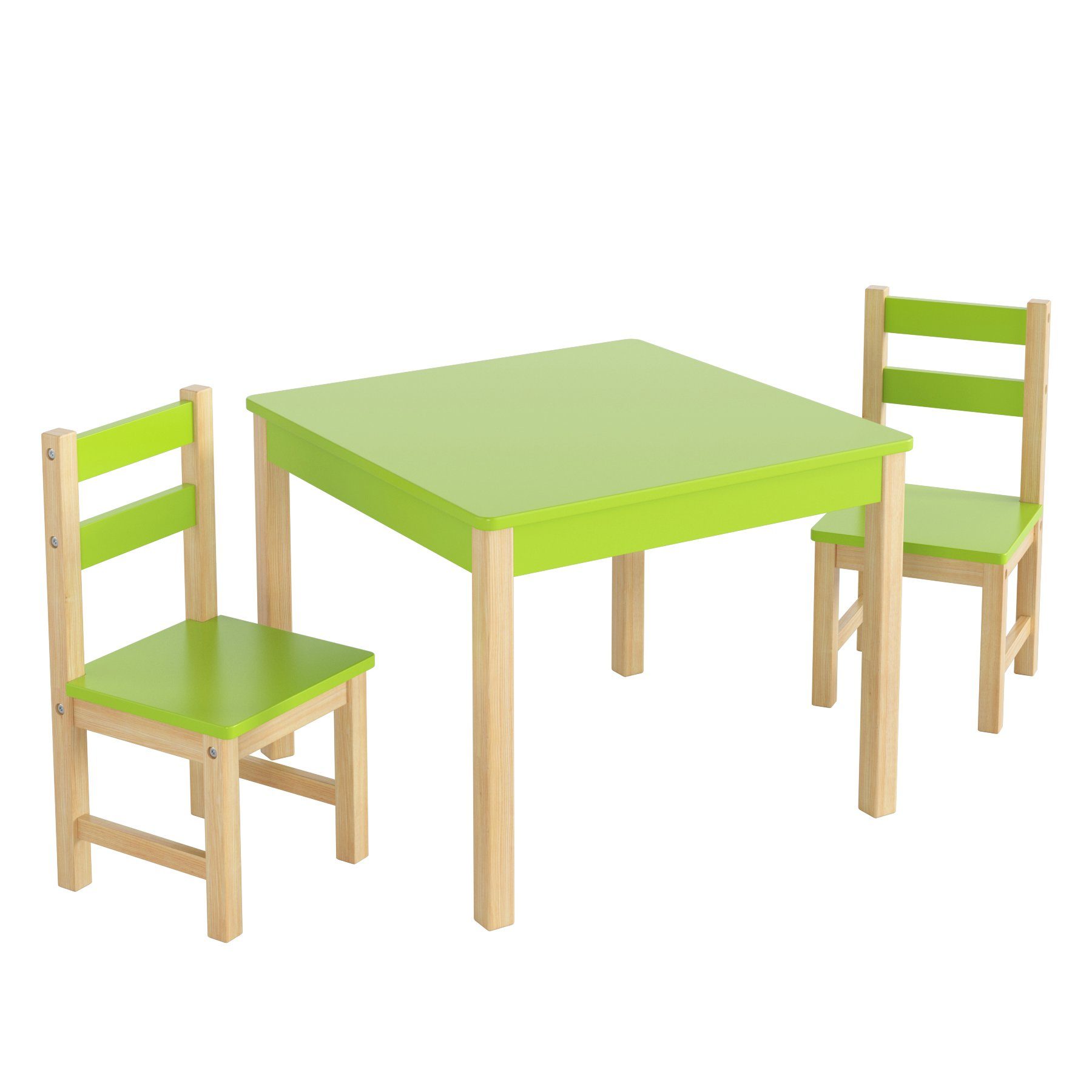 Kindersitzgruppe Tischset Kindermöbel Kindertisch Kinderstuhl Holz XXL 