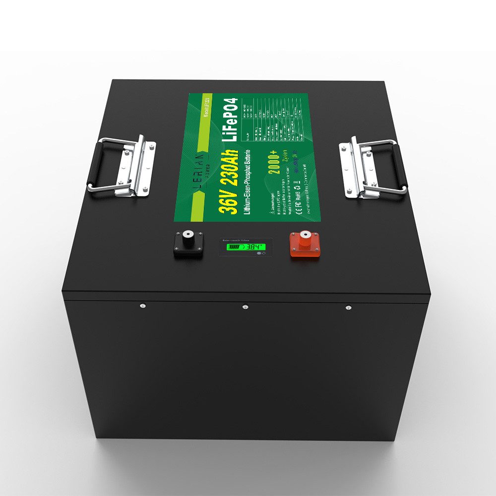 LERIAN POWER LiFePO4 Akku 36V 230Ah 200A Lithium-Eisenphosphat Batterie Scooter Akku
