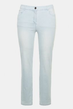 Ulla Popken Stretch-Hose Hose Sammy Streifen Jeansoptik