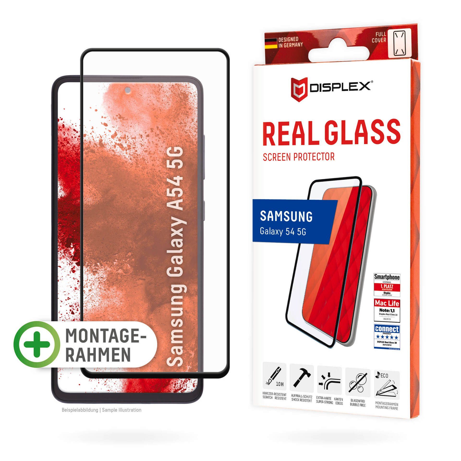 Displex Displayschutzfolie Real Glass FC Samsung Galaxy A54 5G