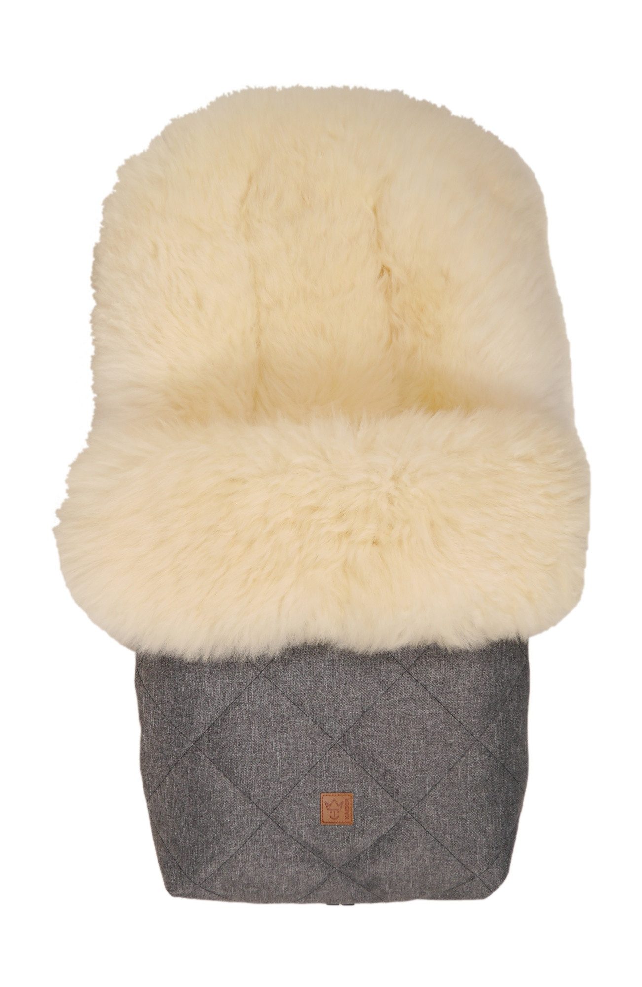 Kaiser Fußsack Nelly Ltd. Edition Lammfell Fußsack, Lammfell milky sand