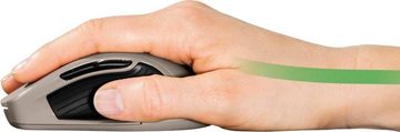 Hama Computermaus kabellos für Rechtshänder, 7 Tasten Laserfunkmaus Maus (Funk, PC Office Maus, programmierbare Browser Tasten, DPI, USB Empfänger)