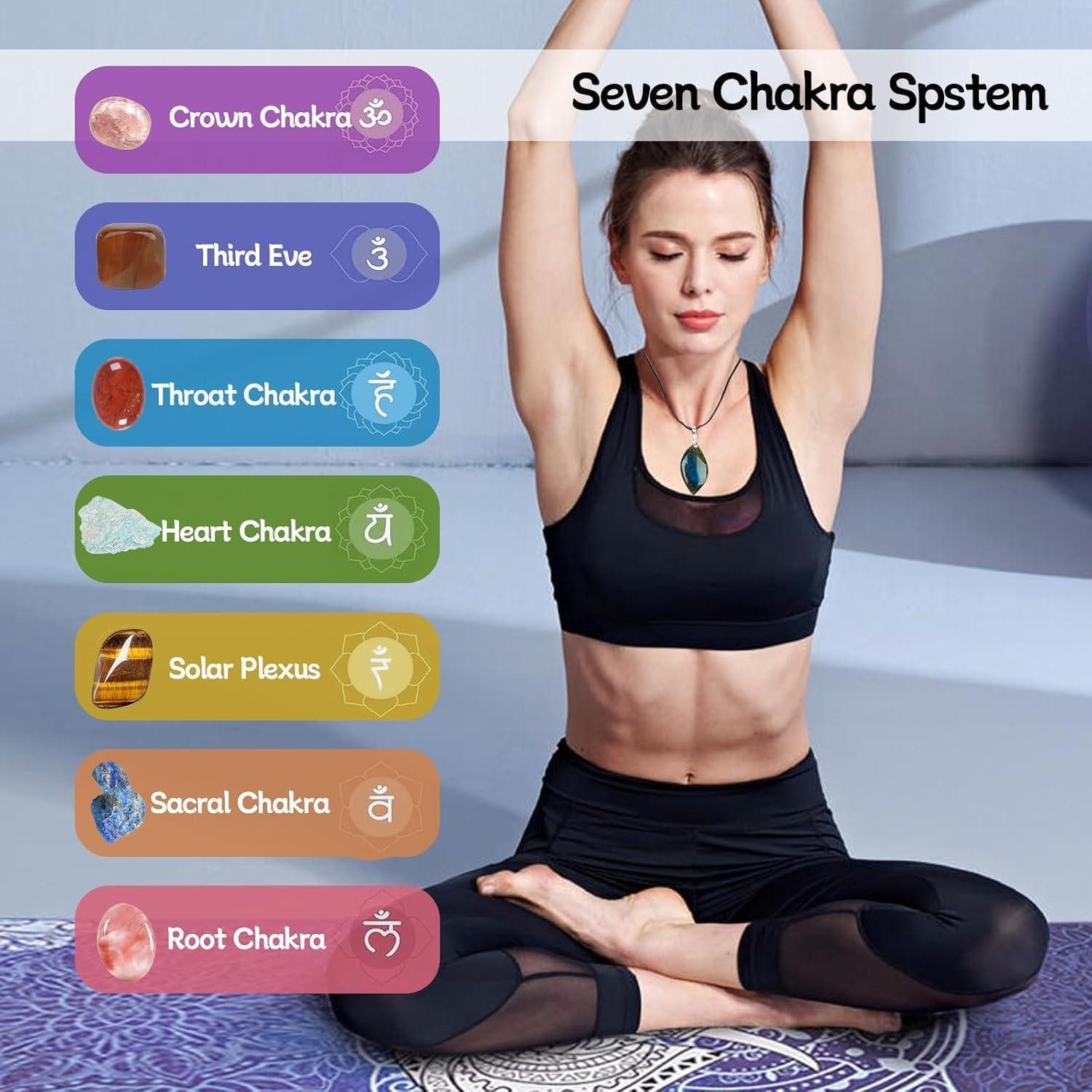 LuxusKollektion Adventskalender Edelstein Adventskalender 2024 Kristall Chakra Heilung Kit 24 Tage