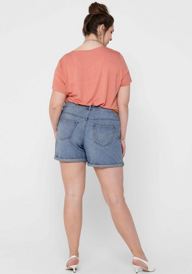 ONLY CARMAKOMA Jeansshorts CARHINE REG SHORTS DNM