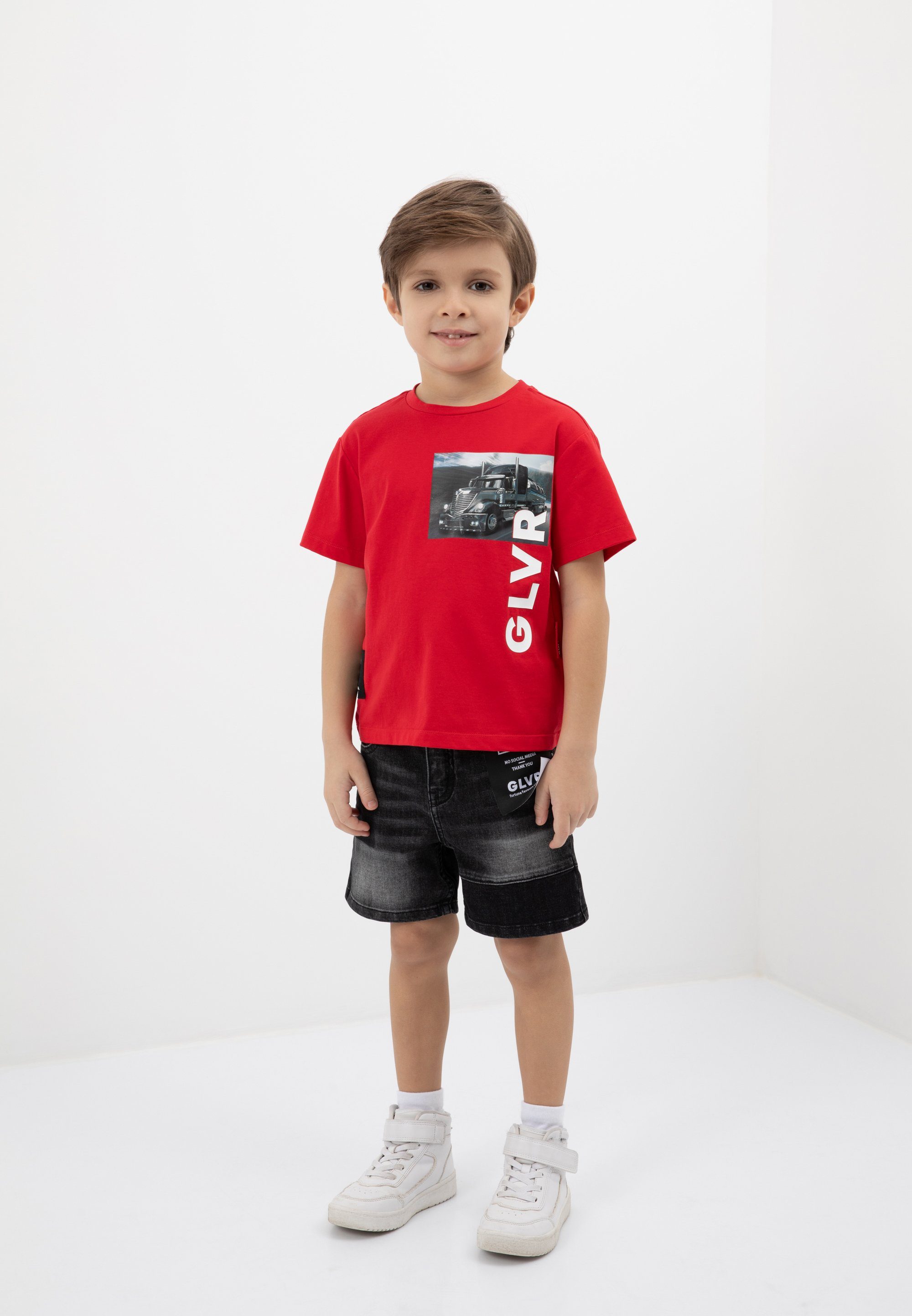 Kinder Kids (Gr. 92 - 146) Gulliver Shorts mit modischer Waschung