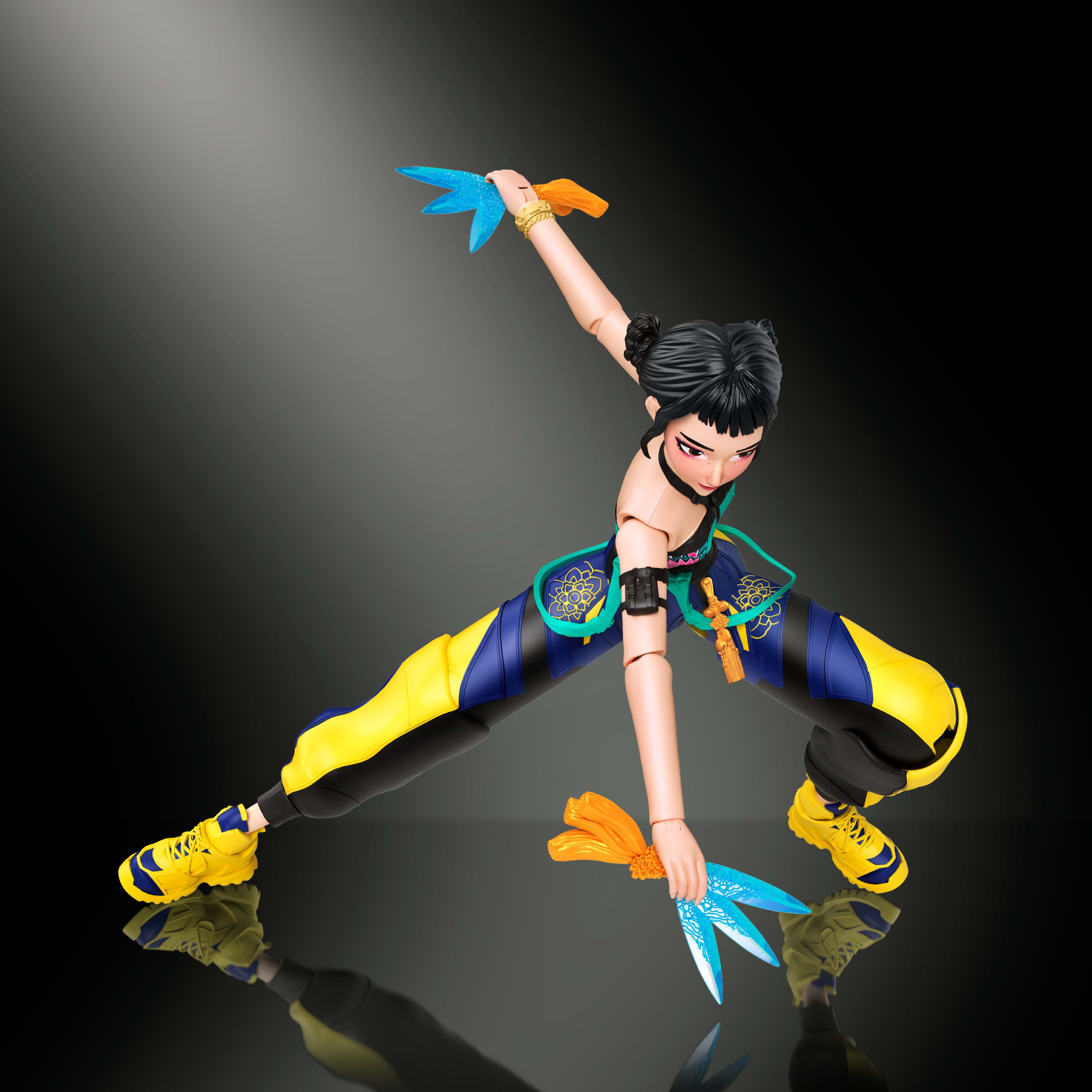Mattel® Actionfigur KPop Demon Hunters Zoey, beweglich – Bild 4 von 5