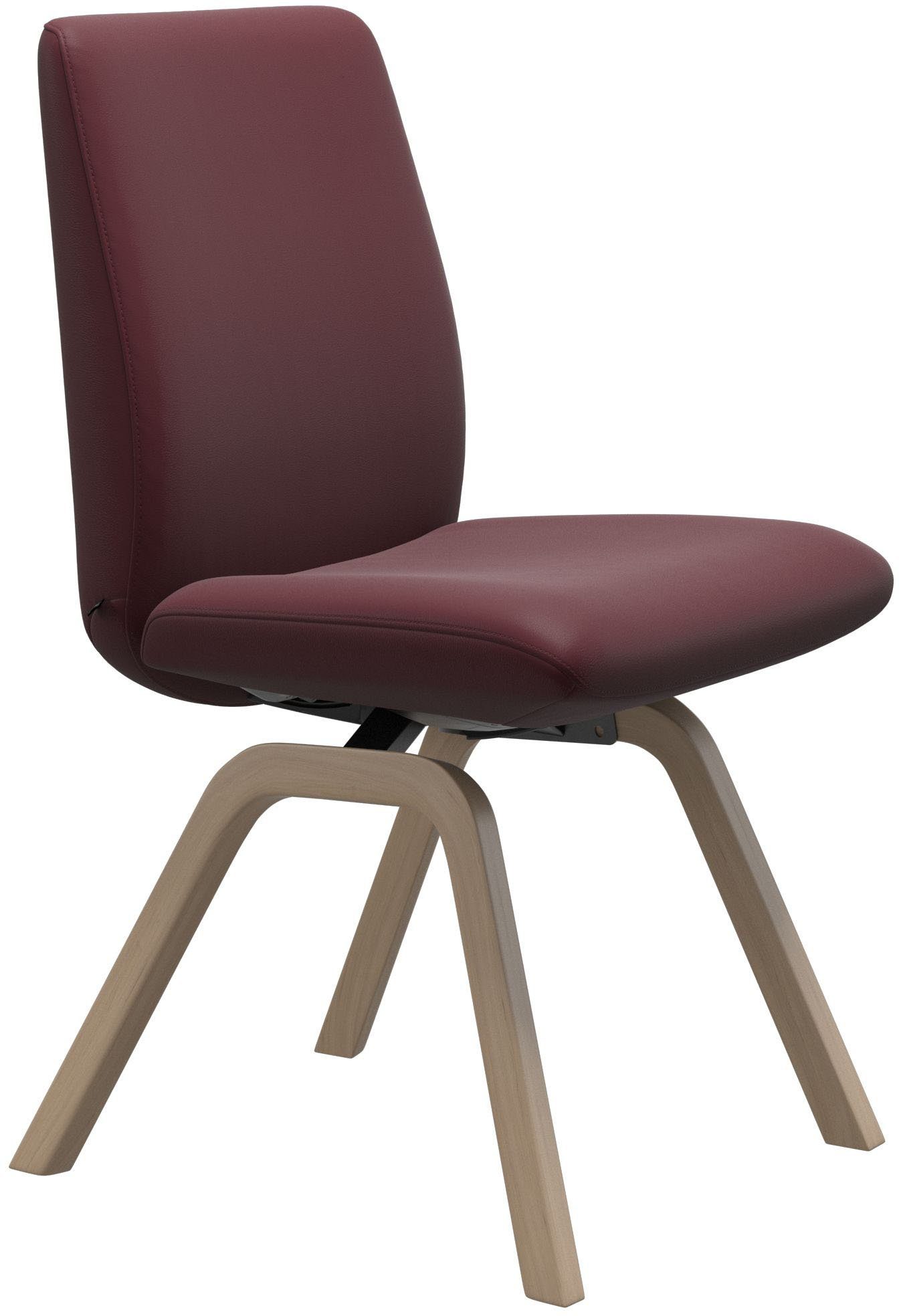 Stressless® Polsterstuhl Laurel, Low Back, Größe L, mit schräggestellten Beinen in Walnuss