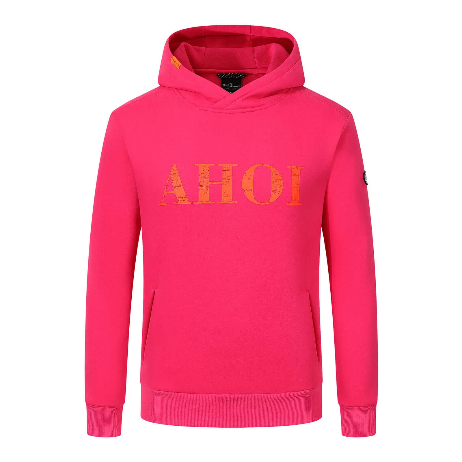 Blue Wave Kapuzenpullover Ahoi Unisex Sweathoody mit AHOI-Print - Kapuzenpullover mit Taschen