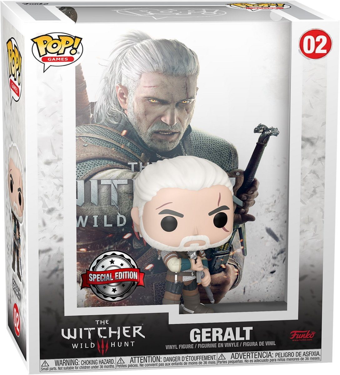 Spielfigur The Witcher - Geralt Special Edition Pop! Vinyl