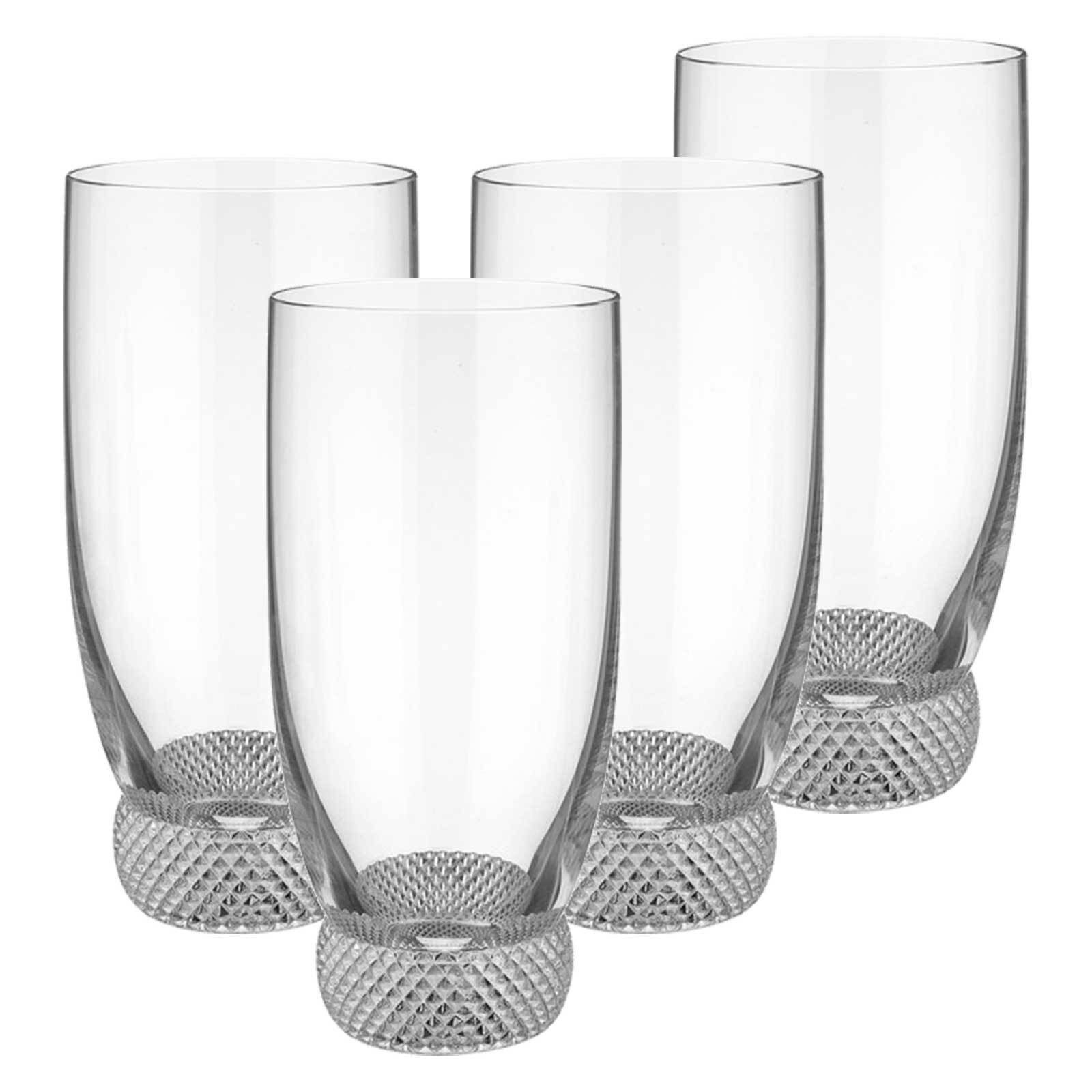 Villeroy & Boch Bierglas Octavie Biergläser 385 ml 4er Set, Glas