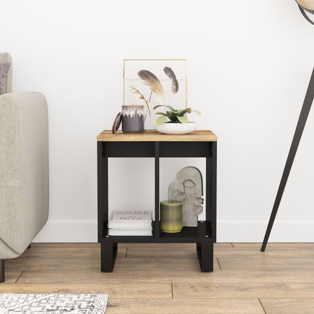 vidaXL Nachttisch Beistelltisch 40x31x46 cm Massivholz günstig online kaufen