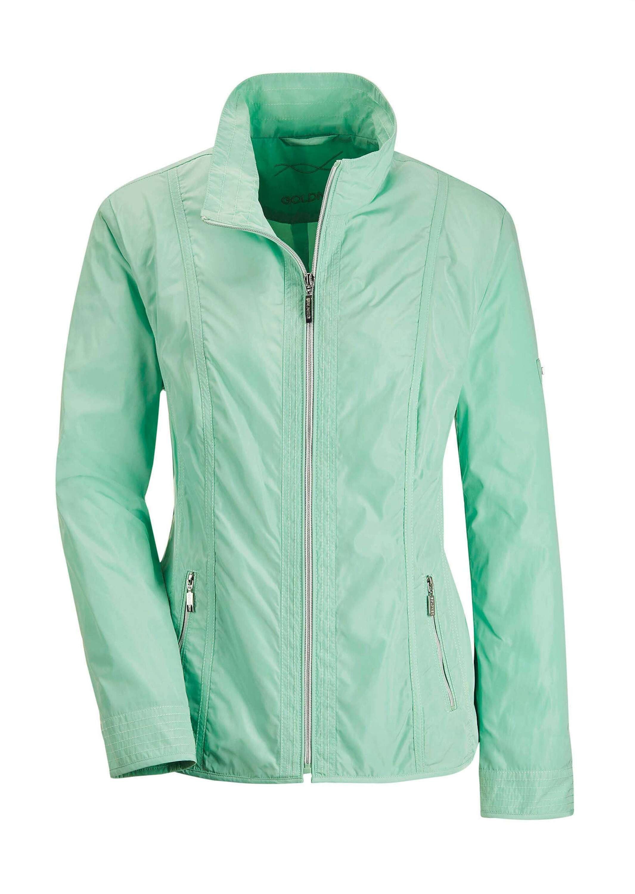 Allwetterjacke Sportive Übergangsjacke mit Stehkragen